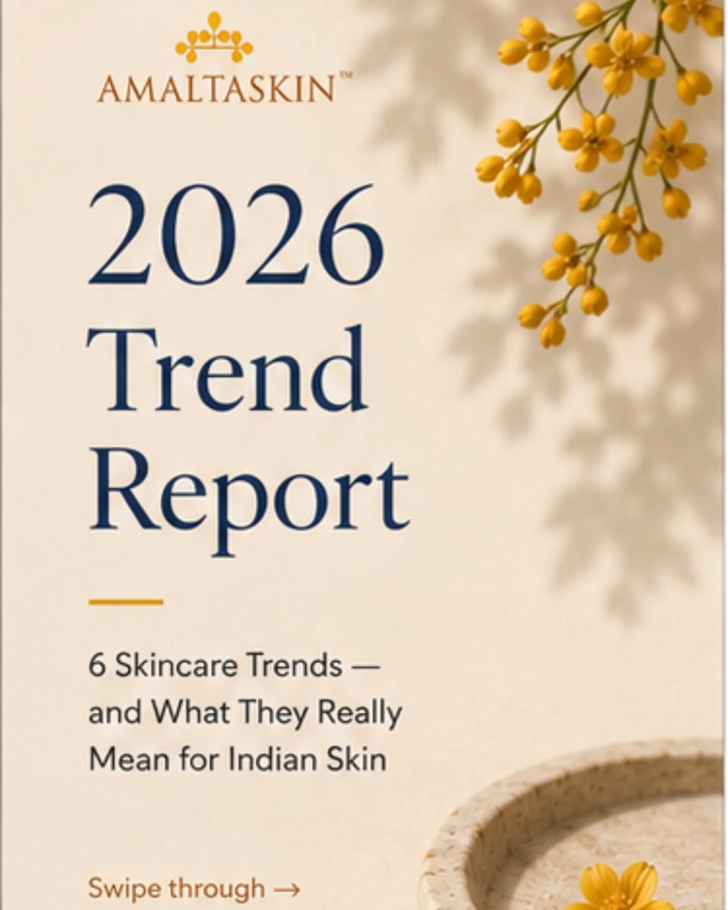 Every year, global skincare trends set the agenda. Every year, Indian skin gets the wrong prescription.
Not anymore. We decoded the 6 biggest trends of 2026 — and what they actually mean for melanin-rich, PIH-prone Indian skin. Swipe through 👉
Because your skin deserves advice built around it — not retrofitted from someone else's routine.
Read full article: Link in Bio
#indianskincare #pihprevention #skinbarrier #melaninrichskin #indianskin #niacinamide #sunscreeneveryday #skincareforindianskin #amaltaskin #cleanbeautyindia #skincaretrends2026 #hyperpigmentationtips