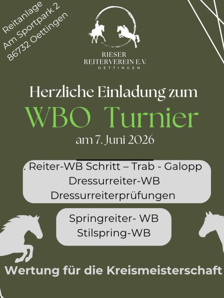 Bald ist es soweit! Jetzt noch nennen und / oder Termin vormerken! #turnier #breitensport #turnierpommes #dressur #springen