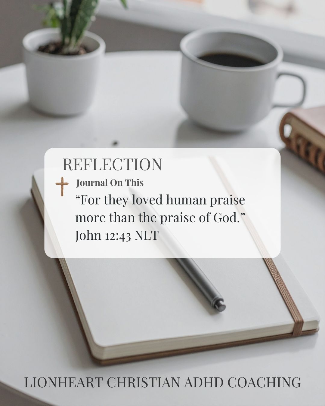 The desire for human approval quietly competes with faithfulness.
This tension is ancient and still active.
If ADHD has made approval-seeking harder to resist, book a discovery call.