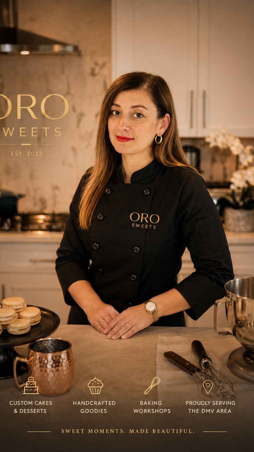 #oro_sweets #gurmetdesserts #baker #ashburnevents #oneloudoun