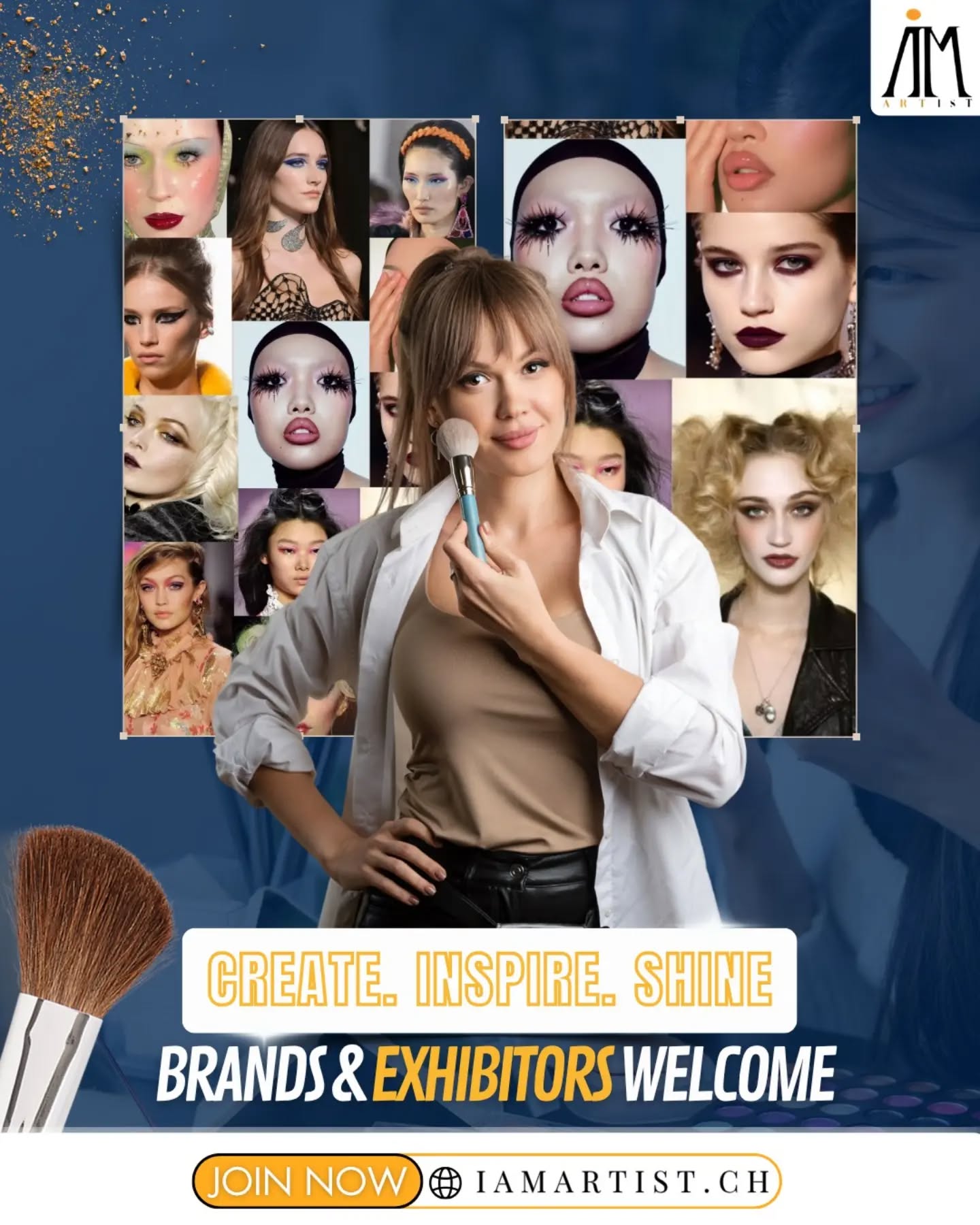 CREATE. INSPIRE. SHINE ✨
Brands & Exhibitors Welcome.
#IAMArtist #CreateInspireShine #BrandsWelcome #Exhibitors #fypシ゚シ゚