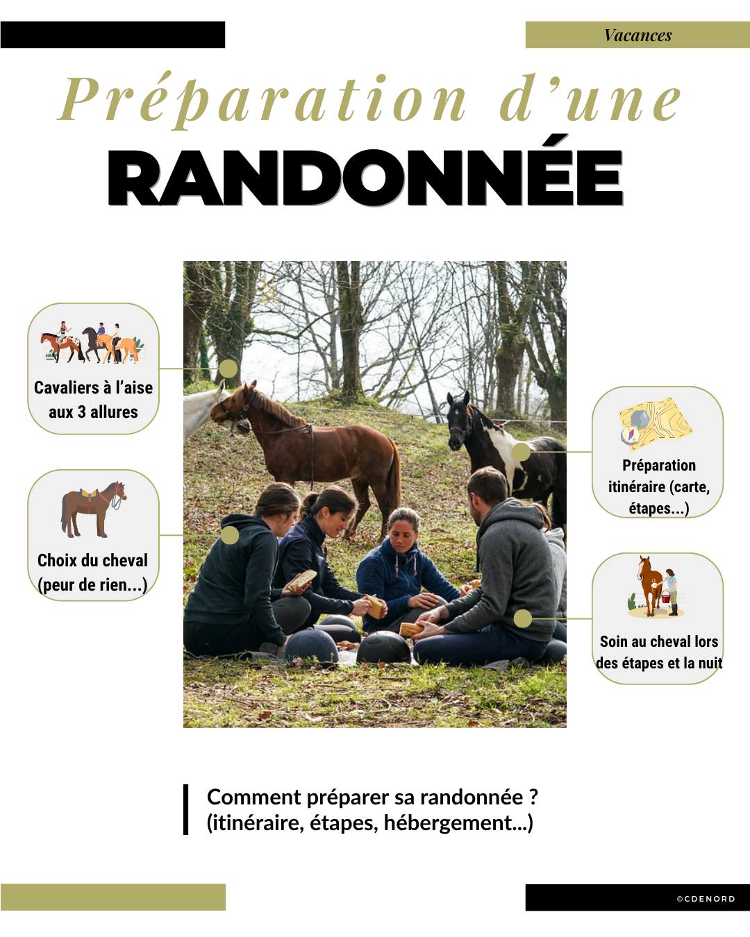𝓘𝓷𝓯𝓸𝓰𝓻𝓪𝓹𝓱𝓲𝓮 𝓭𝓾 𝓶𝓸𝓲𝓼 𝓭𝓮 𝓶𝓪𝓲 : Le Tourisme Equestre 🥾🐴🏞️
Voici une infographie pour découvrir la Randonnée et le matériel adapté ! 🗺️
#equitation #équitation #equitationnord #cheval #poney #instahorse #sport