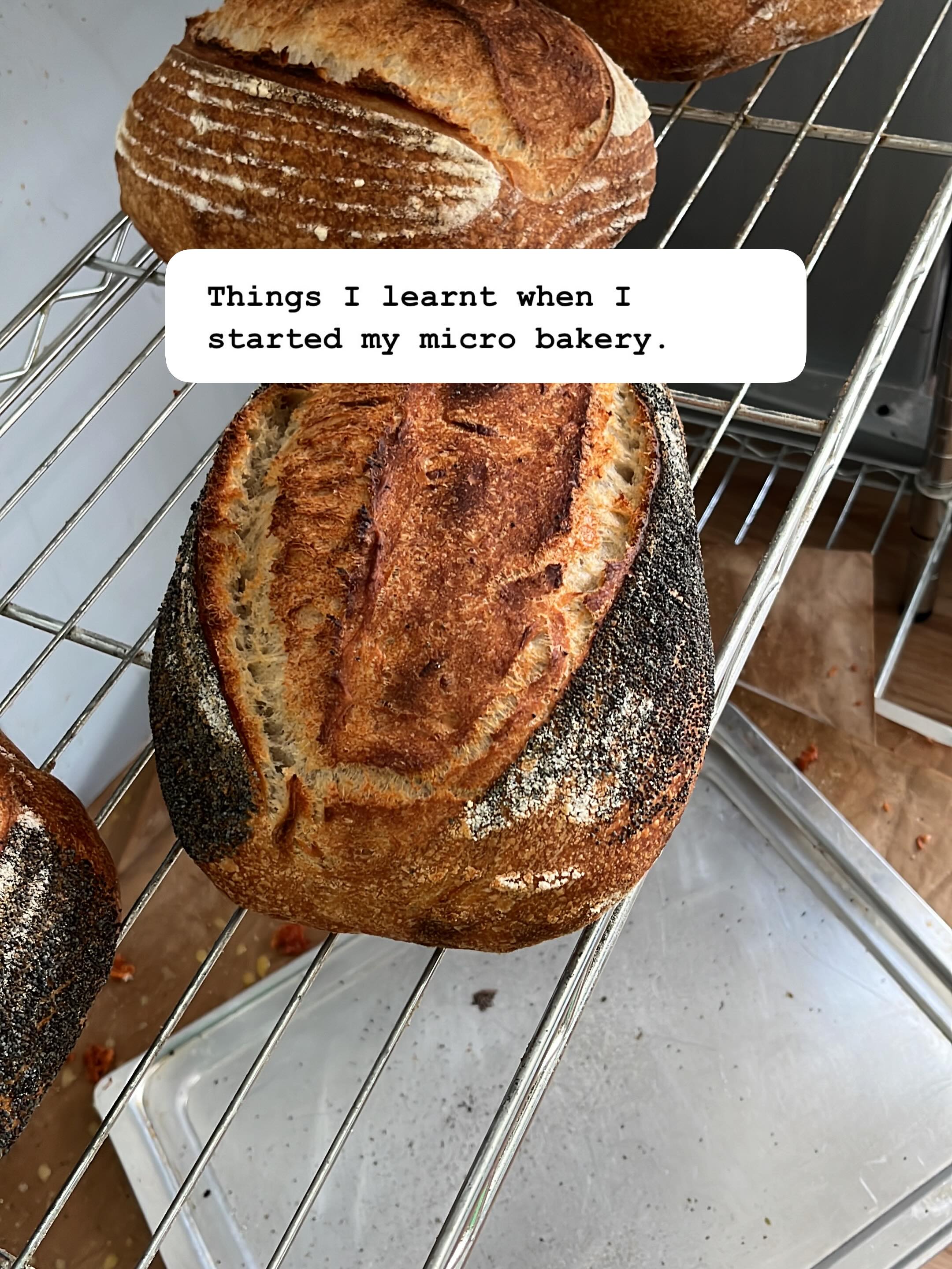 As my little bakery continues to evolve, thought I’d pop this on my posts. There’s been highs and lows but most of all there’s been an overwhelming sense of community. Extremely lucky to have the support I have. To have @chamokojo as my wing woman @paella_productions as my cleaner upper! Thank you everyone ❤️