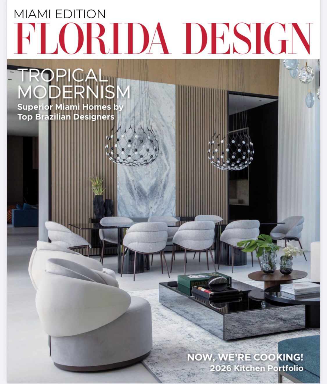 A year ago, Florida Design Magazine opened its doors so warmly and welcomed me into this incredible family. Today, seeing my work featured for a second time feels just as surreal — and even more meaningful.
What makes this journey special to me is that these two projects could not be more different from one another, yet they share the same foundation: designing honestly. Not for trends, not for applause, not for a signature look repeated over and over — but for the people who will live within these spaces. Listening deeply, respecting each client’s story, and translating it through my own lens, materiality, emotion, and atmosphere.
To be recognized among such an extraordinary group of Brazilian designers year after year is truly an honor I don’t take lightly. Brazil has such a powerful design culture, rich in creativity, soul, and boldness, and being part of this conversation means the world to me.
This past year has been transformative in so many ways, and I have endless gratitude for everyone at Florida Design who believed in my work, supported my vision, and gave these projects a platform.
And somehow… I feel like this is only the beginning. @floridadesign 2026 summer Brazilian issue