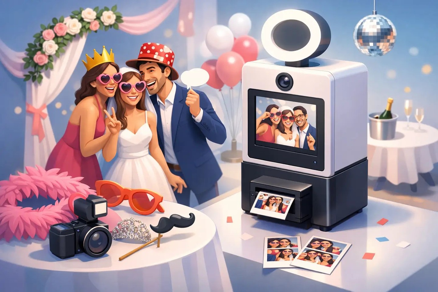 A wedding photo booth should do more than fill a space—it should spark laughs, pull guests into the moment, and leave you with keepsakes that feel genuinely you. That’s why we’re sharing what makes photo booth hire a hit with guests: easy setup, high-impact visuals, and an experience that keeps the energy up all night. From candid smiles to beautifully polished prints, it’s a simple way to turn “remember this day” into something you can hold. #WeddingPhotoBooth #WestMidlandsWeddings #WeddingInspo #GuestExperience #PhotoBoothHire #WeddingPhotography #MilestoneEvents #EventEntertainment