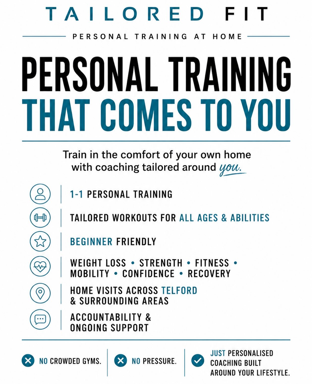 #tailoredfit #telfordpt