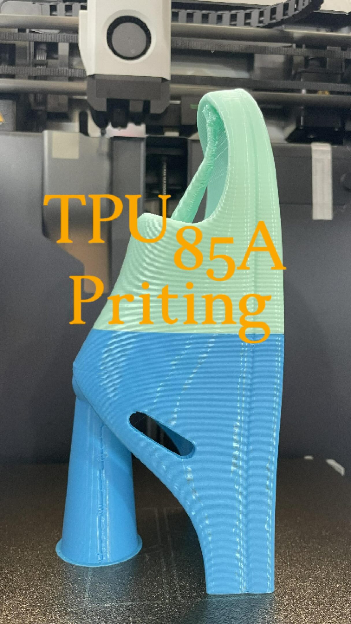 Seriously, there’s a lot to learn and explore if you want to try printing flexible filaments. TPU85A is the softest material Bambu Lab offers and the one I used to print our customized modular slippers