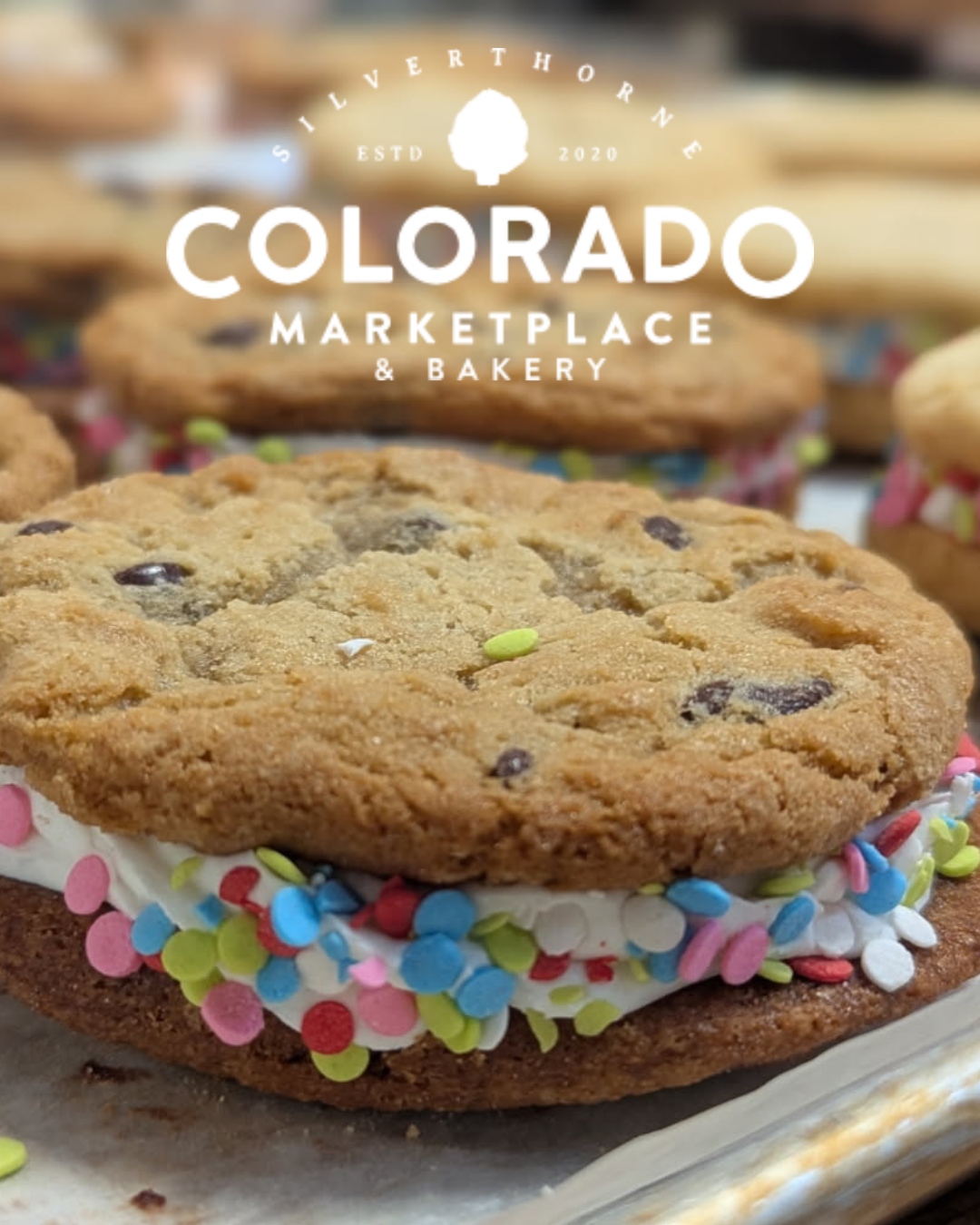 New dessert alert at Colorado Marketplace & Bakery ๐ช
Our new buttercream cookie sandwiches are officially here featuring:
โข Chocolate Chip
โข M&M
โข Snickerdoodle
โข Sugar Cookie
Soft, sweet, and perfect for sharingโฆ or keeping all to yourself.
Stop by Bluebird Market in Silverthorne and grab one while they last.
#BluebirdMarket #SilverthorneCO #ColoradoBakery #CookieSandwich #SummitCountyEats
@colorado_marketplace_bakery @SilverthorneColorado @thesummitchamber @outletsatsilverthorne