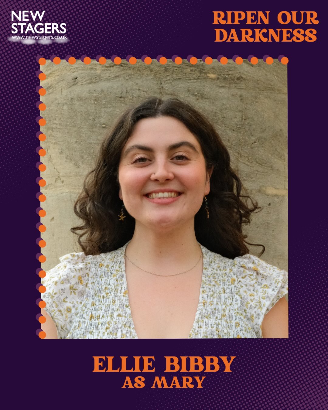 🚨Cast announcement! 🥳 Our leading lady Mary, her tedious husband David and their highly infuriating son Paul! Come see the fabulous @elliebibby, Tom Parker and @mattbingam in Ripen our Darkness this July!
📅 22nd to 25th July
📍New Wimbledon Theatre