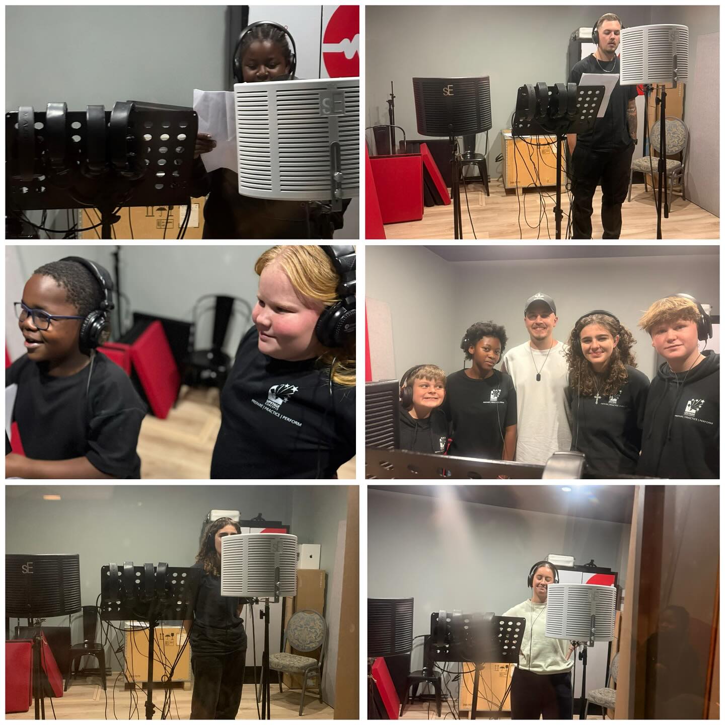 We spent a total of 13 hours in vocal studio this weekend and it was awesome. The song sounds amazing and the students had the most incredible experience and learnt so much. Thank you to Crighton from Good Noise Productions and congrats to Coach Josh for all your wonderful work on this project. #watchthisspace #upstageconcepts