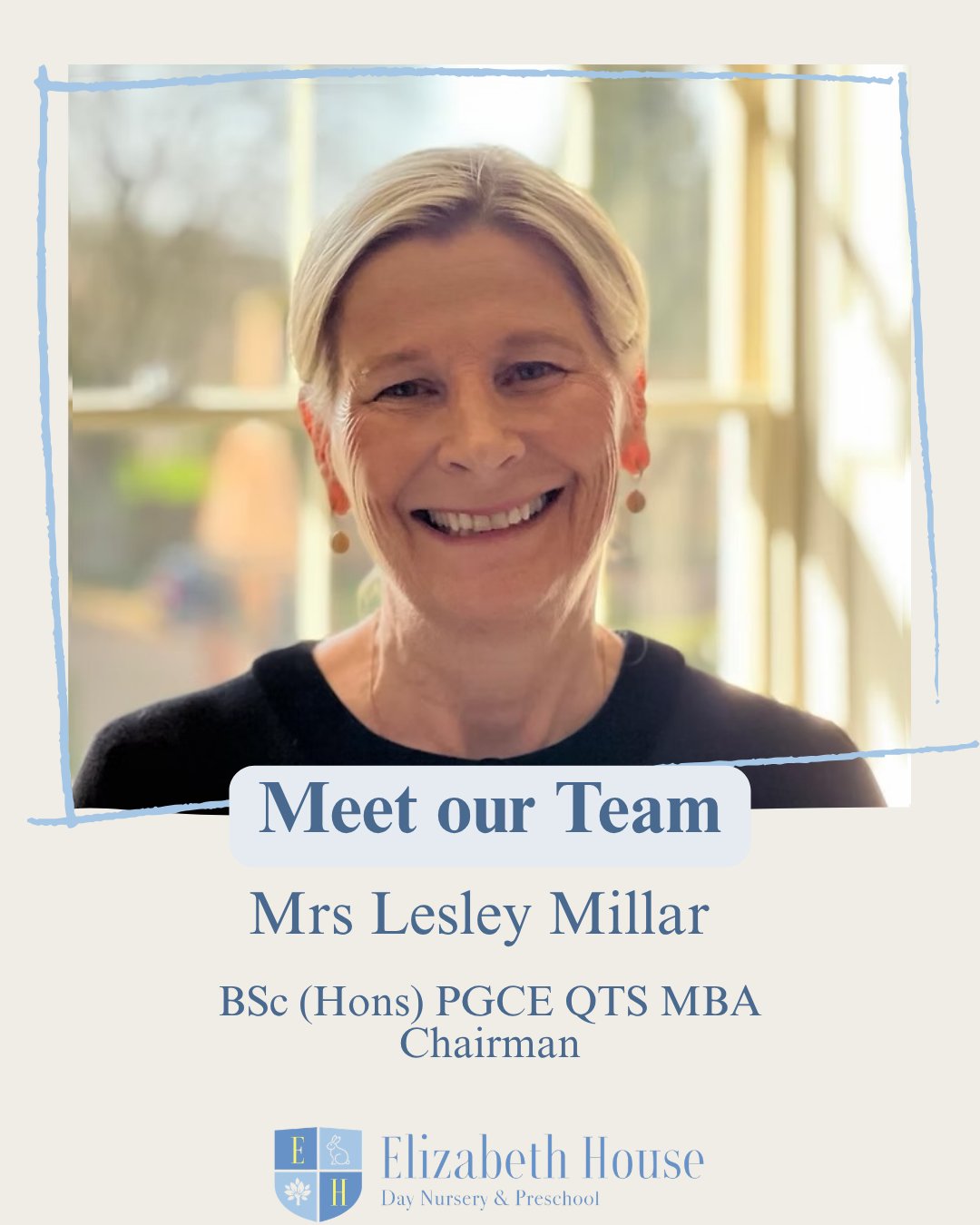 Meet Our Team: Mrs Lesley Millar
Weโre delighted to introduce Mrs Lesley Millar, Chairman and owner of Elizabeth House Nursery.
Lesley began her career as a qualified teacher before founding and leading a highly successful childcare company for 15 years, operating 14 nurseries and preschools. She also worked as an Ofsted inspector and led one of the largest inspection providers in England for under-fives.
Lesley played an important role in shaping early years education, helping introduce qualified teachers and the Key Person system into nursery settings, and advising on the first national Early Years curriculum.
She was recognised as one of the โWomen of the Yearโ for three years for her services to Early Years Education. Elizabeth House has always been close to her heart; her own children attended when it was known as Mongewell Park Nursery, before she purchased Elizabeth House in 1996.
Her experience, vision and passion continue to shape the warm, nurturing environment we are so proud of today. ๐
Click the link in bio to find out more about our team.
#preschool #elizabethhousenursery #nursery #earlyyears #eyfs #wallingford #oxfordshire #meettheteam #earlyyearseducation