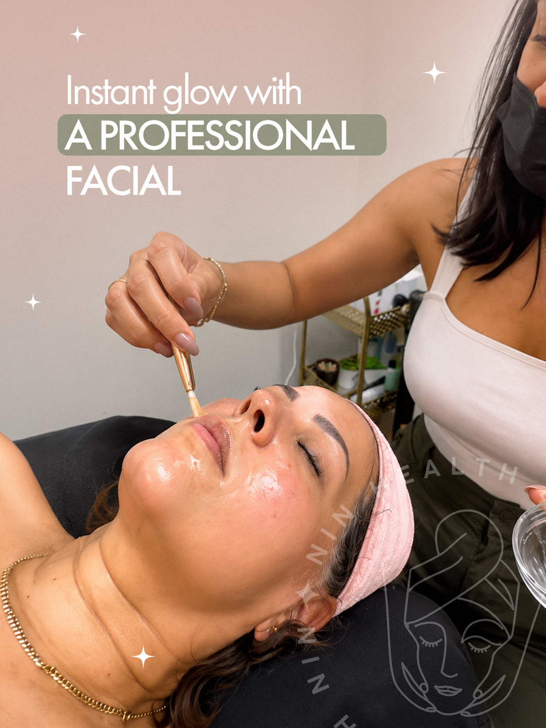 Relax, refresh, and glow ✨
A professional facial is the perfect way to cleanse, hydrate, and bring your skin back to life.
Because your skin deserves a little self-care. 💆♀️🤍