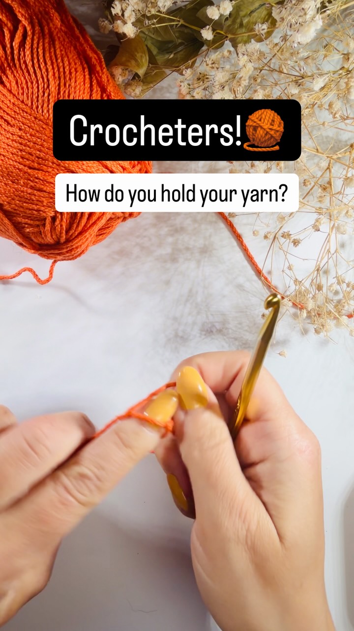 I’ll go first 😄 Mine is 3A.
Write your answer how you hold your yarn and hook 🧶
And if you’d like the link for my new blog post where I break this down a bit more, comment POST :)
If not, just share your style 😄 No pressure!
#howtocrochet #crochetlife #crochetstyle #crochetvibes #crochetinspo