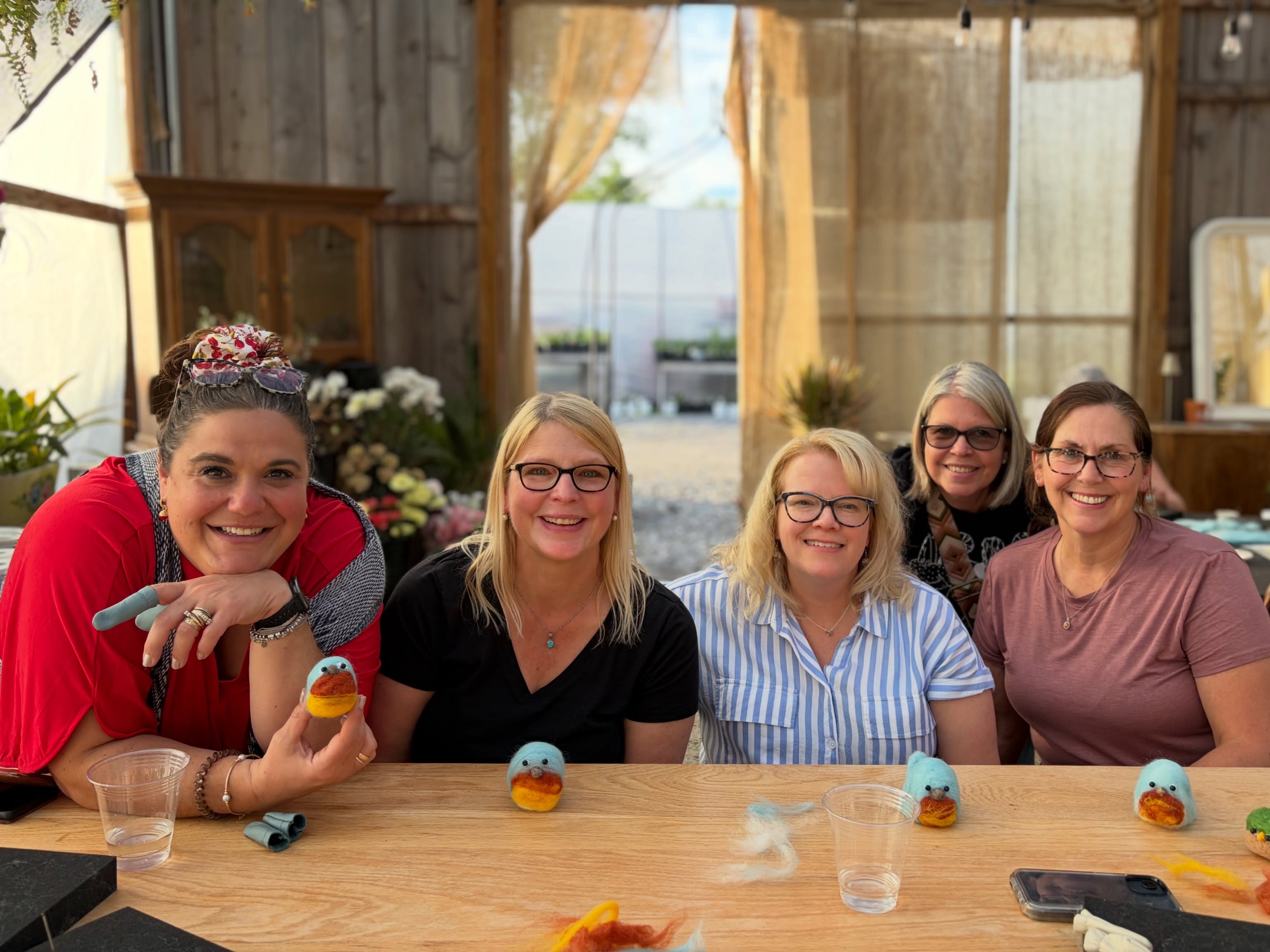 Sooo cuteeeee 😭
What a perfect night in the greenhouse with this awesome crew! You should all be proud of your little birdies and grandbirdies! 🙌🏼
We’ll be back at @crazydaisiesflowers for a Sea Glass Globe Workshop 6/24 - tickets on RightMindSyracuse.com 🌊 🐚
🐦 Needle Felted Bird Workshop hosted by Claire
🌼 at @crazydaisiesflowers
🧡 #rightmindsyracuse #crazydaisiesflowers
.
.
.
.
#camillus #syracuse #syracuseevents