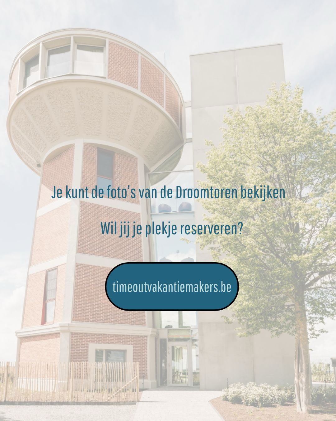 De Droomtoren is klaar om ontdekt te worden.
Alle foto’s staan nu online… en wauw, het voelt nog magischer dan we hadden durven dromen.
Je kunt jouw verblijf boeken via onze website.
Een unieke plek om even helemaal weg te zijn, met uitzicht dat je meeneemt.
👉 Boek je verblijf: www.timeoutvakantiemakers.be
@boenk_erop
#timeout #uniekverblijf #visitriemst #watertoren