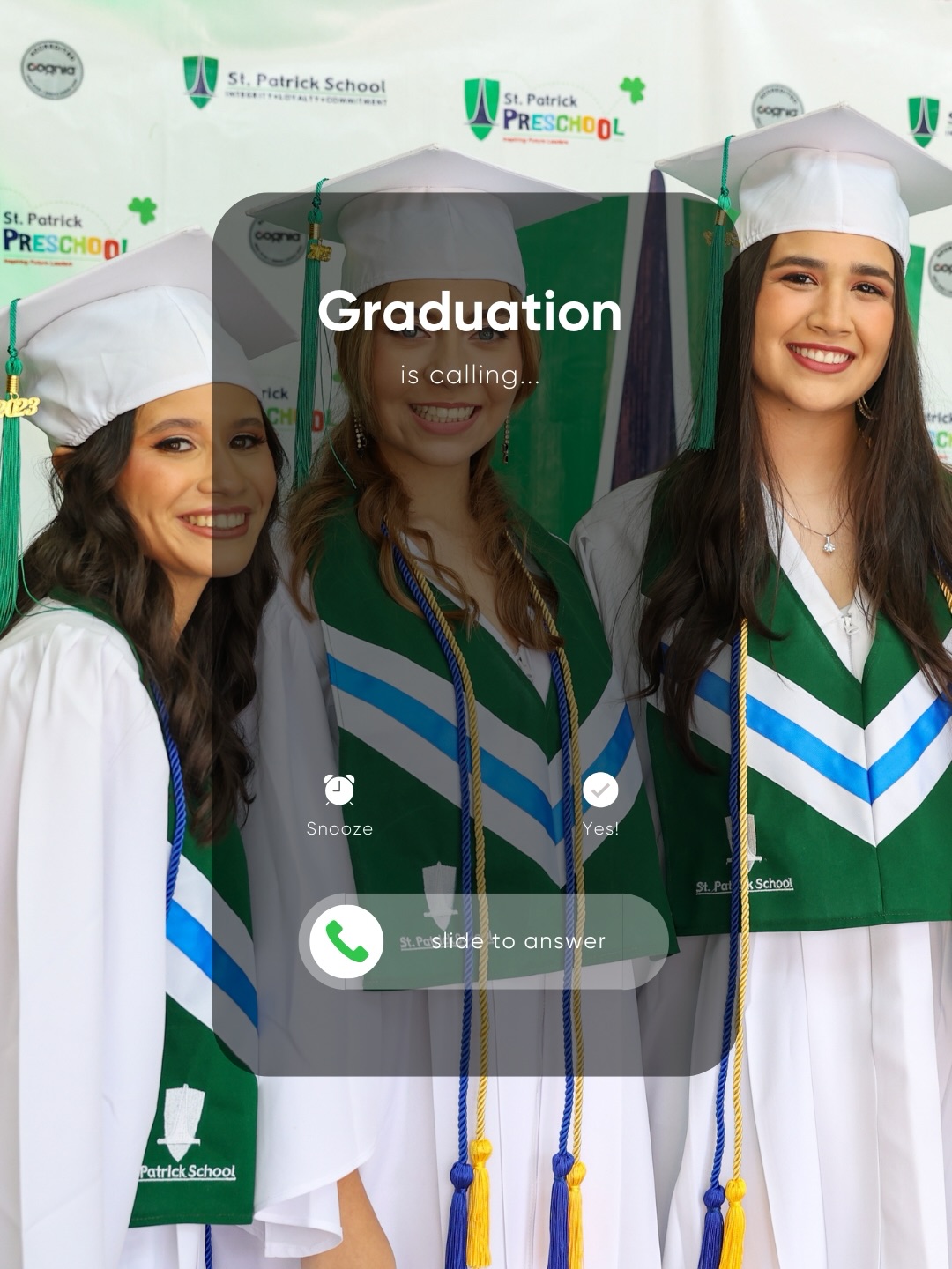 Graduation is calling, Seniors. 🎓✨
The countdown to your next chapter begins now. 💚
📅 June 15, 2026
🕟 4:30 PM
📍 Pabellón de la Fama