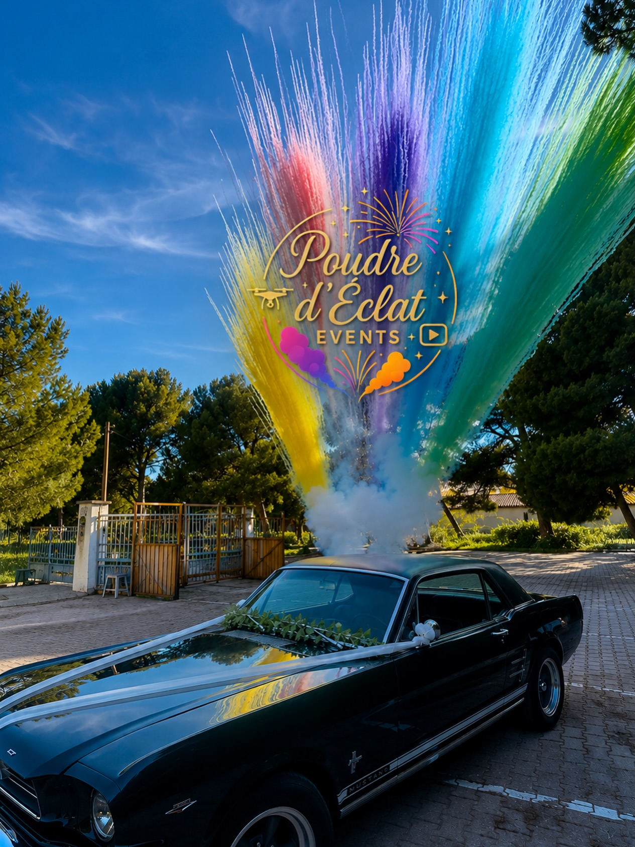 Quand une voiture de légende rencontre nos feux de jour arc-en-ciel…
Un moment hors du temps pour une entrée aussi élégante qu’inoubliable 🤍
Feux de jour colorés by Poudre d’Éclat Events
Couleurs personnalisables
Sans retombées
Effet garanti pour photos & vidéos
Réservations 2027/2028 ouvertes
#mariage #feuxdejour #wedding #poudredeclatevents #animationmariage stayreal1380 @djtonio.s @djsandcomartigues @bulledeau13
