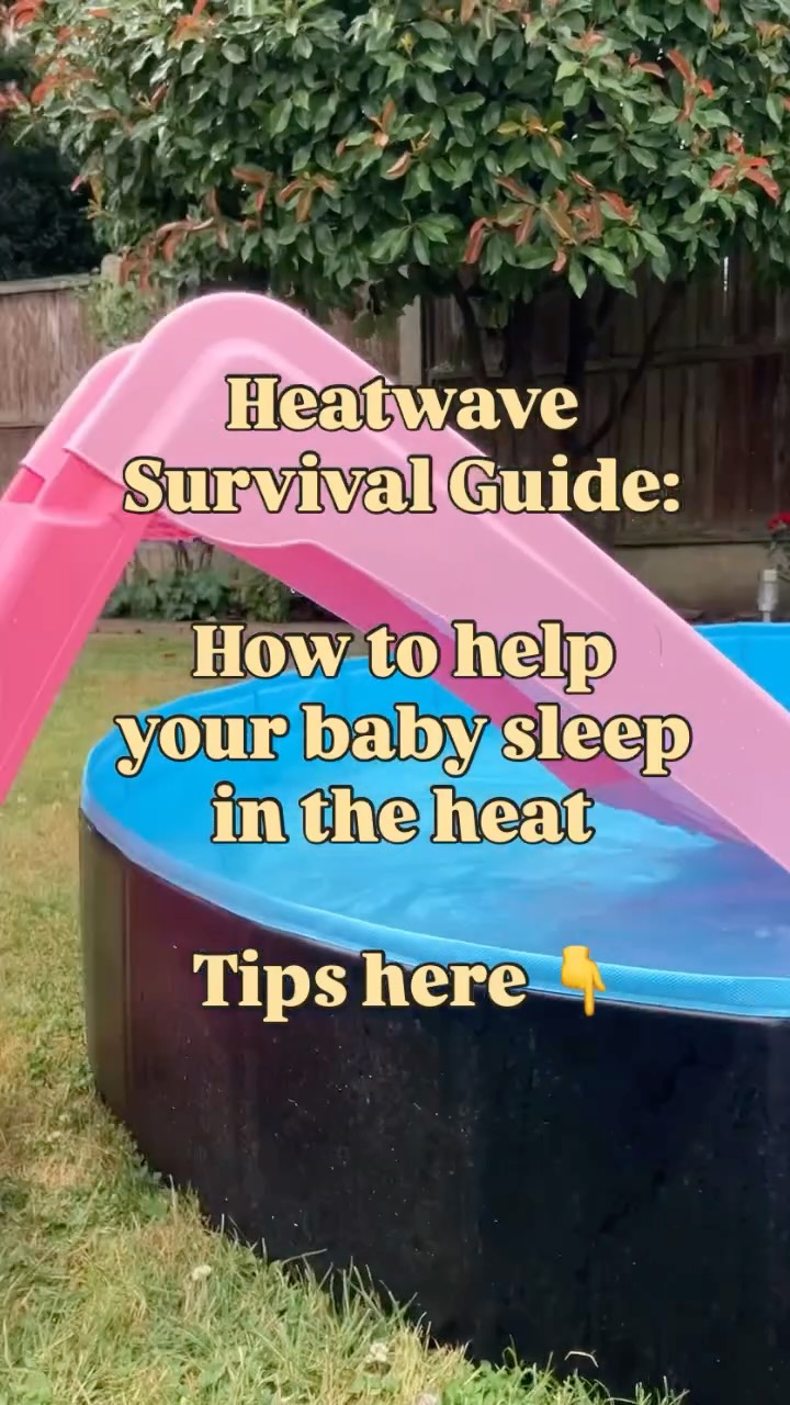 
🍼 FEEDING & HYDRATION FIRST
👶 Babies under 6 months
Breastmilk and formula already provide all the hydration your baby needs
✔️ Offer feeds more frequently
✔️ Expect shorter, more regular feeds
❌ No additional water needed
🤱 If exclusively breastfeeding
Breastmilk naturally adapts during hot weather and becomes more watery to help keep your baby hydrated. Simply offer the breast more often.
🍼 If formula feeding
Stick to your normal formula feeds and preparation. Never dilute formula with extra water, as this can affect sodium levels and nutrition balance.
👶💧 Babies 6 months+
Once babies are established on solids, small amounts of water alongside their usual milk feeds can be offered safely during hot weather.
💡 Quick hydration check:
If your baby is having regular wet nappies, seems alert and is feeding well, they’re usually well hydrated.
😴 SLEEP & COOLING TIPS
💨 Use a fan safely
Use a fan on oscillating mode to circulate air around the room, but never point it directly at your baby. Gentle airflow is enough.
🧊 DIY cooling hack
Freeze bottles of water and place them behind the fan to help cool the air circulating around the room.
➡️ Leave space in bottles for expansion and keep them away from cots, cords and electrics.
🛁 Offer a lukewarm bath before bed. A slightly cooler-than-normal bath can help gradually lower body temperature without triggering the body to warm itself back up again.
👶 Dress baby appropriately for sleep
If the room is warm, a lightweight 0.2 tog sleeping bag with just a nappy underneath is usually enough. If it’s extremely hot, a nappy alone may be safest.
🌡️ Monitor the room temperature
Aim for a sleep environment around 18-20°C where possible. A reliable room thermometer is advisable - remember many baby monitors can overestimate temperatures slightly.
🪟 Keep blinds and curtains closed during the day. This is one of the most effective ways to stop rooms overheating. Open windows later when outdoor temperatures drop.
🚨 Signs baby may be too hot
• Sweaty neck or chest
• Flushed cheeks
• Damp hair
• Rapid breathing
• Fewer wet nappies
#heatwave #babysleep #baby