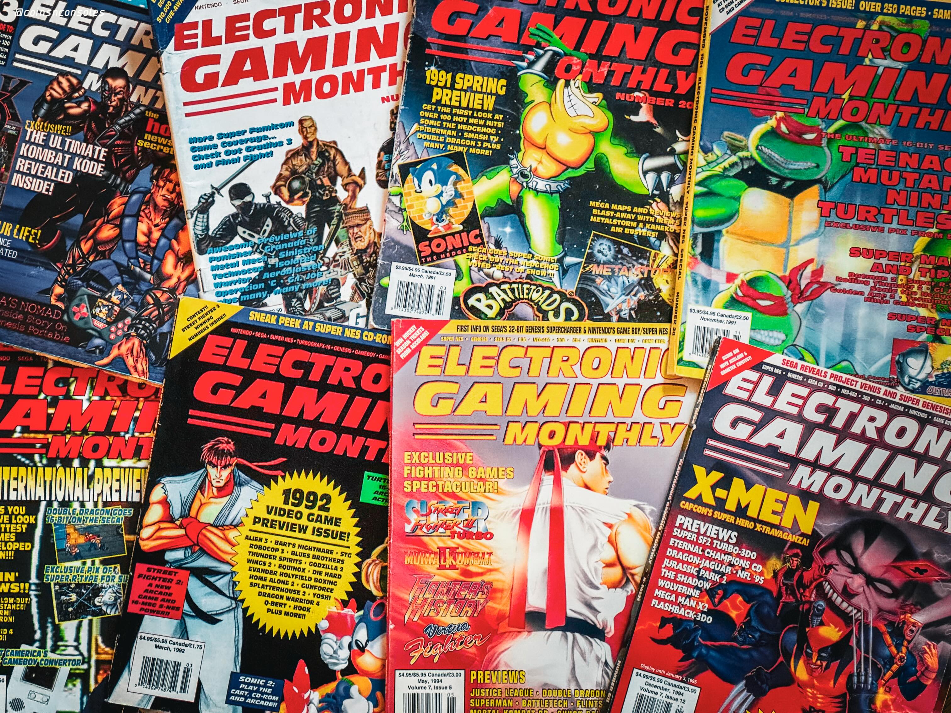 Another video game magazine throwback! EGM - Electronic Gaming Monthly ran from 1988 -2014 with a total of 214 issues. EGM was a mainstay for gamers in the late 80’s and through the 90’s. Do you remember this legendary gaming magazine?
———————
#videogames #retrogames #electonicgamingmonthly #videogamemagazine #90sgames