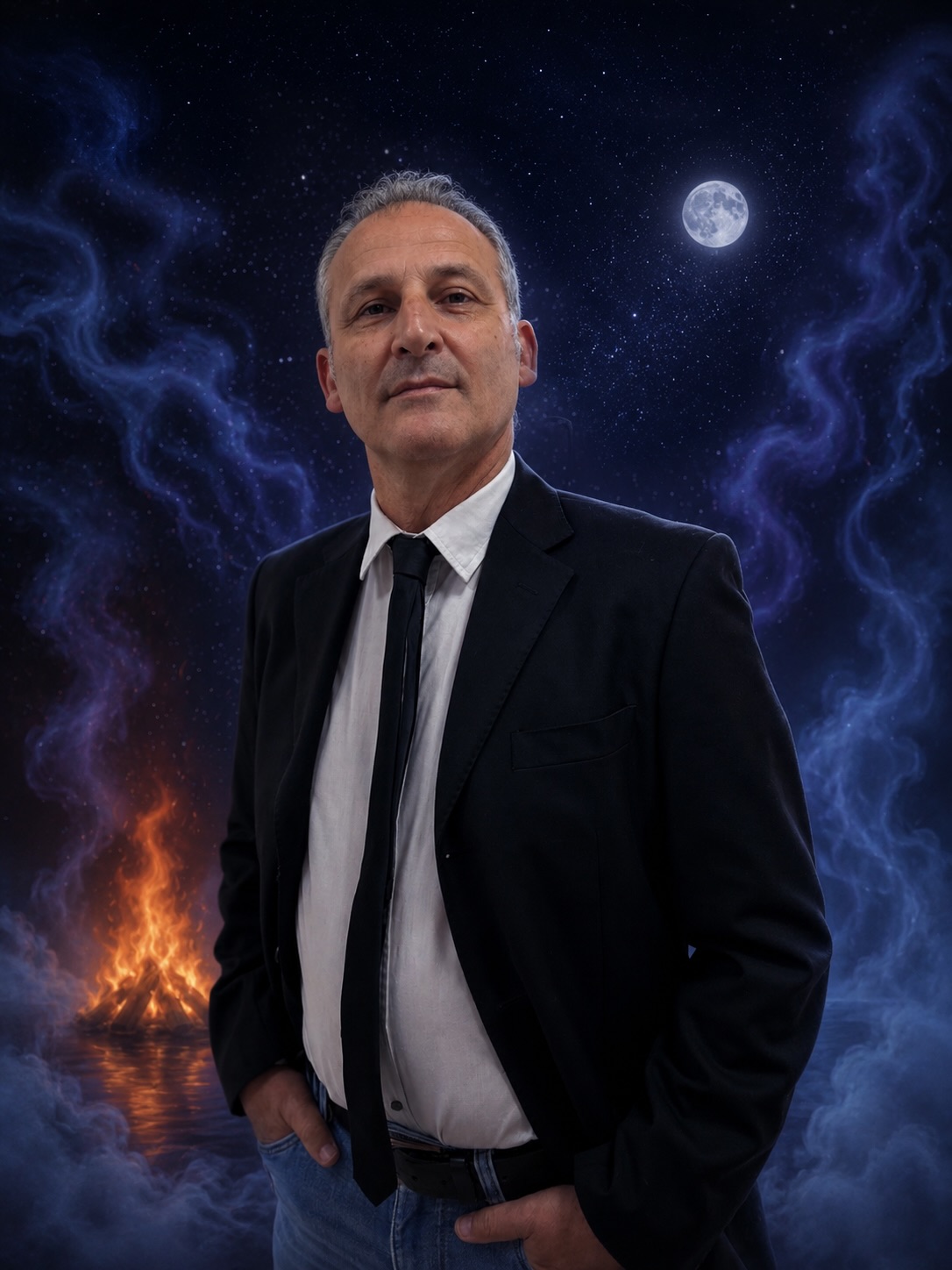 Il cast di “Domani non era previsto”
Massimo Pomella, protagonista e autore dei testi, guida il racconto con una presenza scenica intensa e personale.
Accanto a lui, Elvira Gigante interpreta una figura fondamentale: una presenza capace di cambiare il suo cammino e dare una svolta profonda alla storia.
Ad accompagnare il viaggio emotivo dello spettacolo, la voce narrante di @vittorio_uboldi
