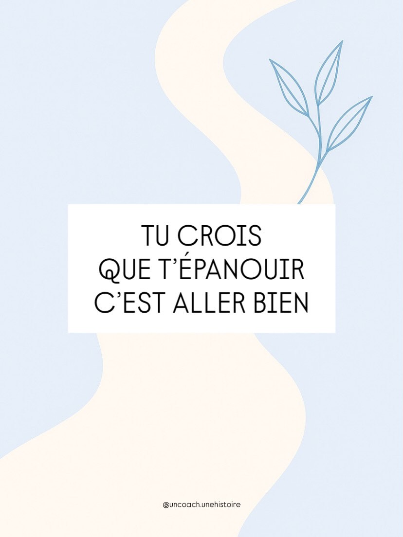 L’épanouissement, ce n’est pas l’absence de problème.
C’est ta capacité à ne plus fuir ce que tu ressens.
💁🏻♀️Et toi, tu vois la différence ?
#coach #epanouissement #confianceensoi #sécurité #bienêtre