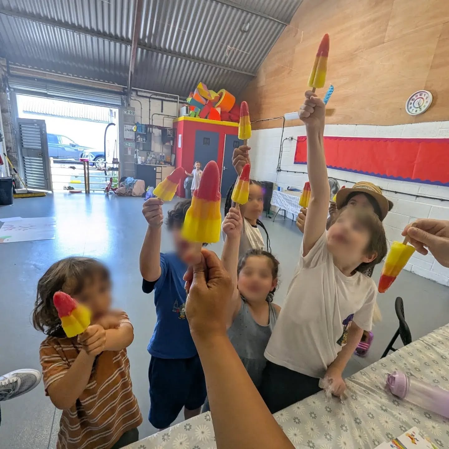 How could we get through a day of boiling hot Holiday club without rocket lollies?! We couldn't!