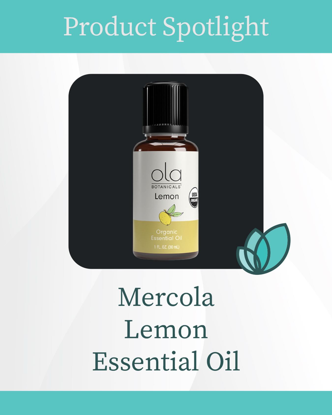 🌿PRODUCT SPOTLIGHT🌿
Organic Lemon Essential Oil (Citrus limon) offers the tantalizing scent of fresh lemon peel. This cold pressed oil from fresh lemons is refreshing, cheering, and uplifting.
For aromatherapy use. For other uses dilute with an organic carrier oil such as jojoba, olive or almond oil prior to use. Dilute 1-5 drops of essential oil per teaspoon of carrier oil.
Ingredients: Citrus limon (Lemon) Peel Oil*. Organic oil, cold pressed from fresh fruit peel
https://us.fullscript.com/login
#friscotx #healthyyou #wellnessproduct #healthproduct #fullscript
