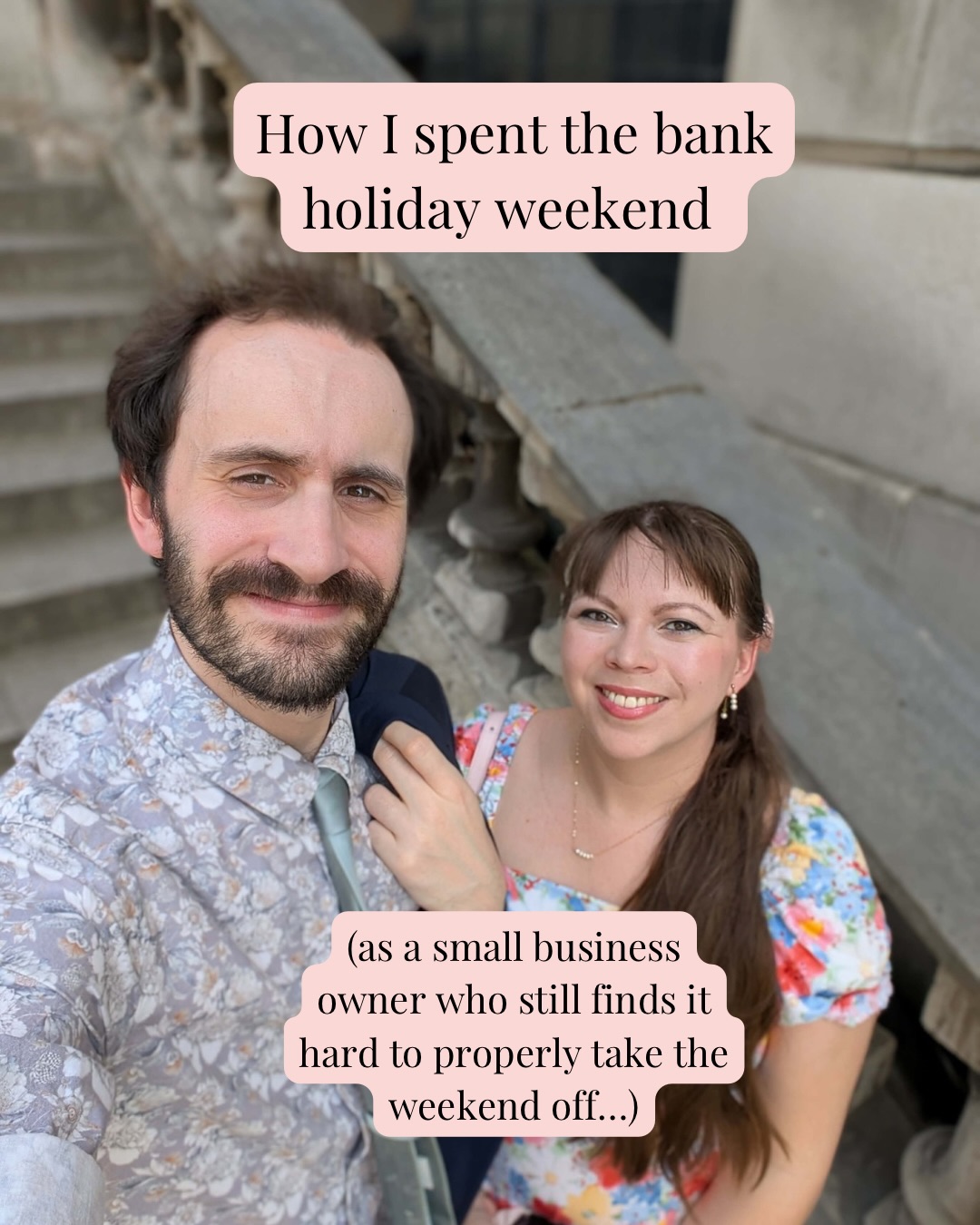 How I spent the bank holiday weekend (as a small business owner who still finds it hard to properly take the weekend off…)
It was easy to not work on Saturday as we had a wedding to go to in London. But I did reply to a DM before we left as I didn’t want to leave anyone waiting three days for a reply
I don’t often iron my hair bow but if I’m going to iron them, a wedding is a good reason! Even though London is close, we still booked a hotel as I was worried about the trains and the last thing we wanted to do at a wedding is to be checking the trains are still on time
I didn’t take many photos (except somehow the cake table- probably easy to understand why I felt it needed a photo!) but it was a beautiful day.
It was tempting to just stay in the hotel for the air con…
Came home to Maisie being cute (and weird)
And a rose! My garden skills are hit and miss but I am trying. I also didn’t buy a yellow rose (I bought pink and white) but it’s alive so I’ll take it!
Had a little read in the garden too
Before we had dinner. We’ve just swapped to a new okonomiyaki recipe and it’s much more in line with what we’ve been trying to make for years
Did a couple of copyright infringement reports on Monday morning so a little bit of work…but I try and keep on top of them and report as I find them
And some non-work sewing but nothing that needed ironing straight away as it has been far too hot to turn the iron on!
I also did a few alt texts updates on my website as I am trying to do them little and often.
Tried to do a little bit more gardening but I’m a bit unsure what else I want to plant and it was a bit too hot. We only have one small flower bed and I like a lot of different plants so I’m getting indecisive.
We had pizza for dinner which I obviously forgot to take a photo of so here’s the garlic bread!
Overall, managed to take most of the weekend off from work!
