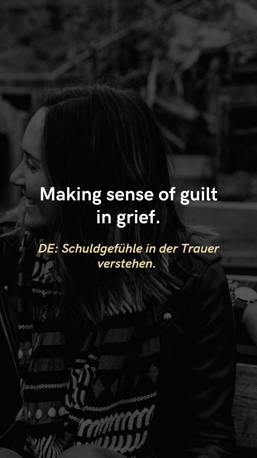 Schuldgefühle in der Trauer verstehen: Frieden finden durch den Blick aufs große Ganze 🦋 #trauer #schuldgefühle #guilt #trauerbegleitung #schuld