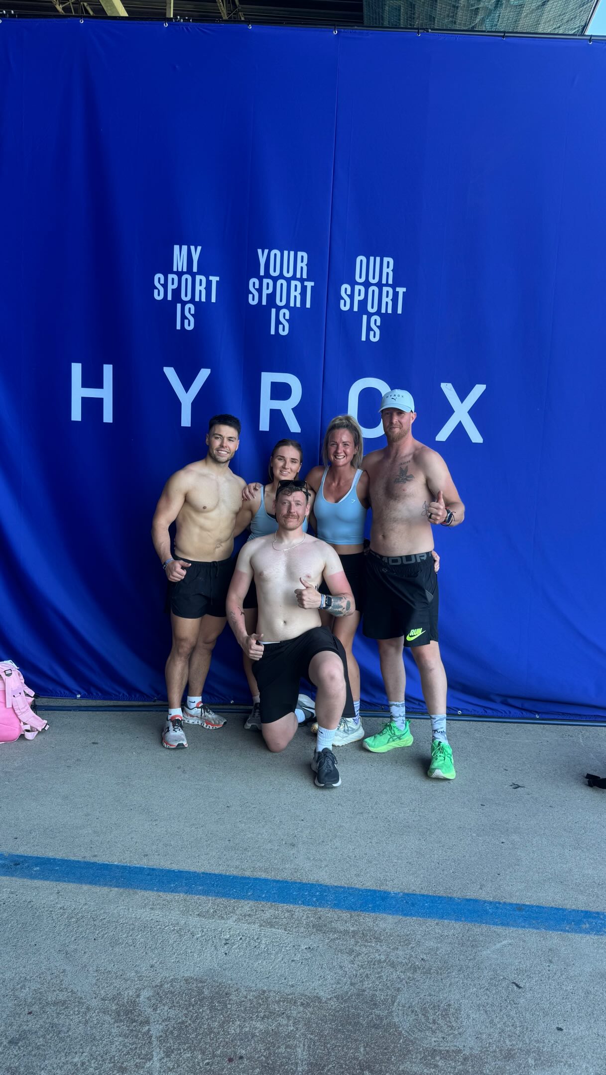 A few clips from our first Hyrox in Berlin 🇩🇪
What an experience!! Definitely something we’d recommend to anyone wanting to test themselves and push their limits 👊
Considering it was our first HYROX and 28+ degree heat, we’re happy with the times we put on the board 🔥
Plenty learned too, good to find the strengths, weaknesses and what we can improve for the next one… which is already booked: Rome 🇮🇹
More content coming soon from the trip 👀
Race reels, our experience and plenty more.
Oh… and watch this space 👀 Big things coming for the gym soon.
Big shoutout to the boys getting after it tomorrow 🫡
@dazlewis88 @jtf_coaching