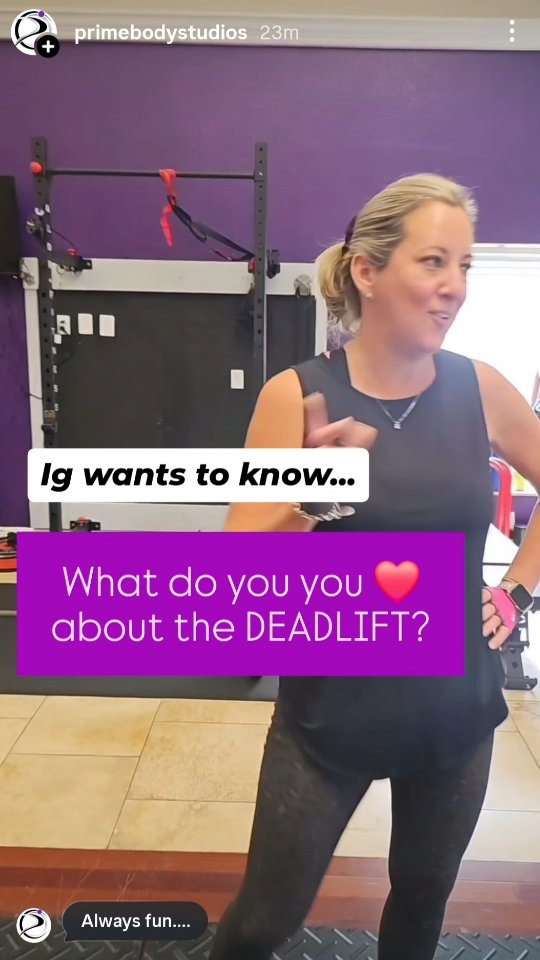 She's spicy 😂...(always one on the group) but she shows up and puts in all in PLUS she loves her #gymgirls ❤️
We are real people, bringing the fun to your workouts.
Join us daily at the studio for personal training ( 1:1 fun with a coach) , our small group classes ( 6 max with coach) or nutrition coaching.
#fitness #funny #mondaymotivation #deadlift
