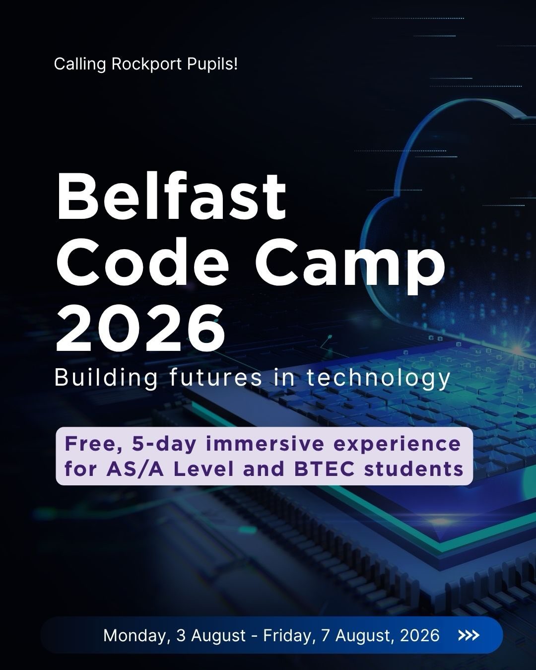 We encourage all our R13 pupils to apply for the FREE Belfast Code Camp which takes place during the first week of August.
Places are limited and the application process is competitive, so please apply early. Mrs Toland, Mr Smith and Mrs McBride are all available to support your application.
🔗 to apply in our bio.