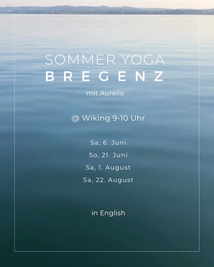 #sommeryogabregenz is starting soon ☀️
All information can be found at @sommeryogabregenz &
www.sommeryogabregenz.com
📍 All of my sessions will take place at Wiking Wiese
🕘 9–10 AM
I’ll be teaching Jivamukti-style hatha-vinyasa classes in English — open to all levels 💛
🗓️ Sat, June 6
🗓️ Sun, June 21
🗓️ Sat, August 1
🗓️ Sat, August 22
✨ Sunshine, movement & good energy
Looking forward to seeing you there ☀️🧘♂️
📸 @laessiger_photography