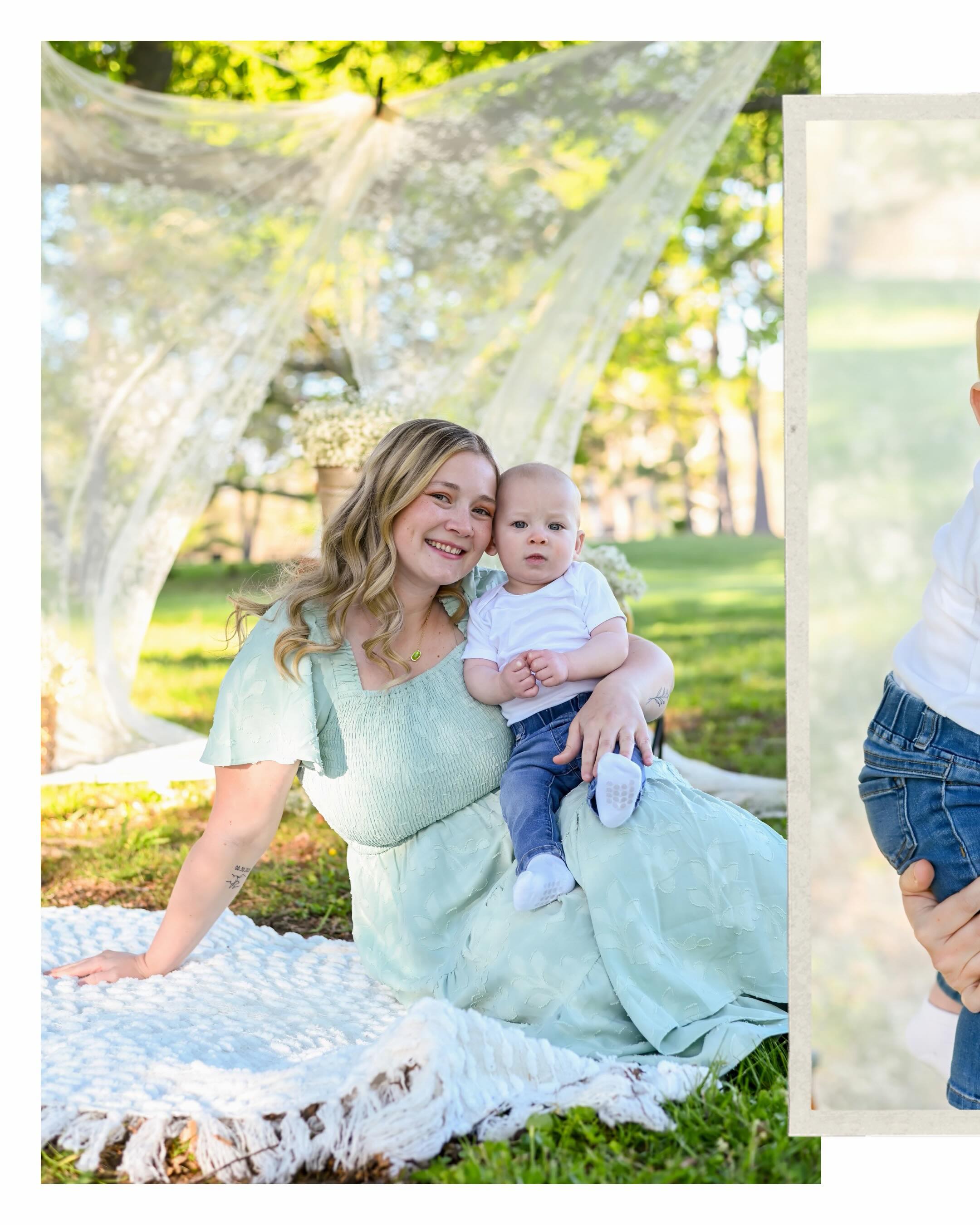 Just casually dropping more Mommy & Me mini cuteness because I’m obsessed with how these turned out 🤍