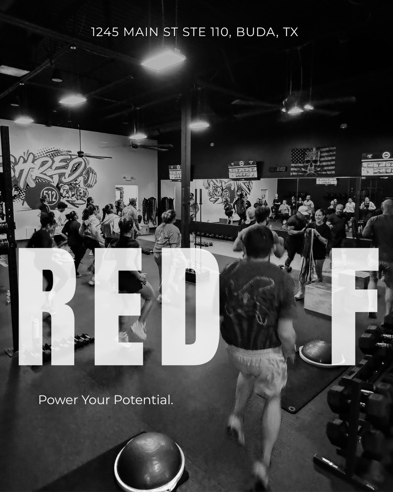 • ROOTED COMMUNITY •
At Shred512, you’re never doing it alone. This strong community is built on accountability, encouragement, and showing up for yourself and each other. It’s more than just a gym, it’s a place where consistency sticks because the people around you do too.