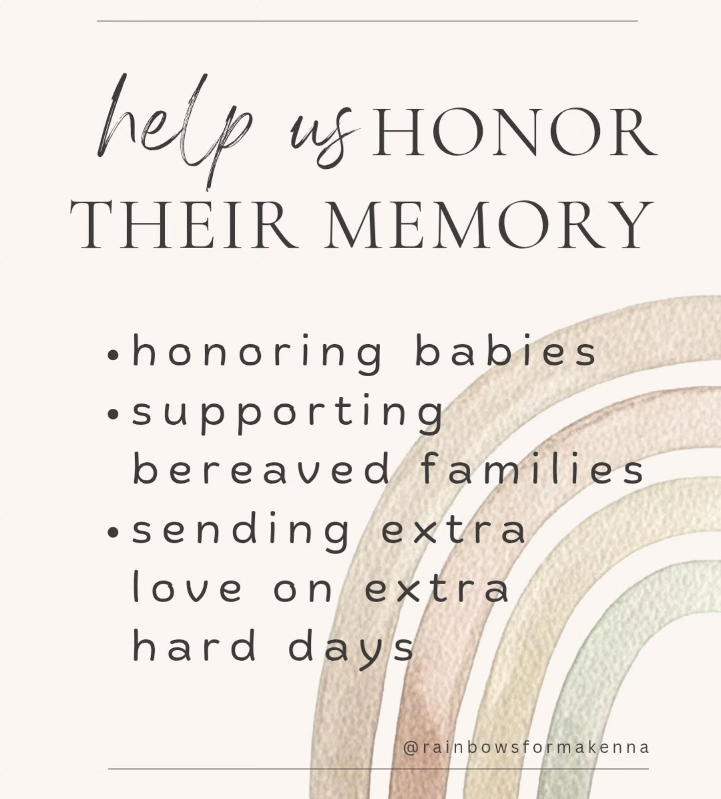 We would love to honor your babies in some fun new ways!
Help us raise the money we need to be able to send our Father's Day Cards and the money to purchase our next 500 birthday cards. In return, your babies names will be seen by everyone that receives one of these 580 cardsāØļø
Swipe to see how to helpā”ļø
