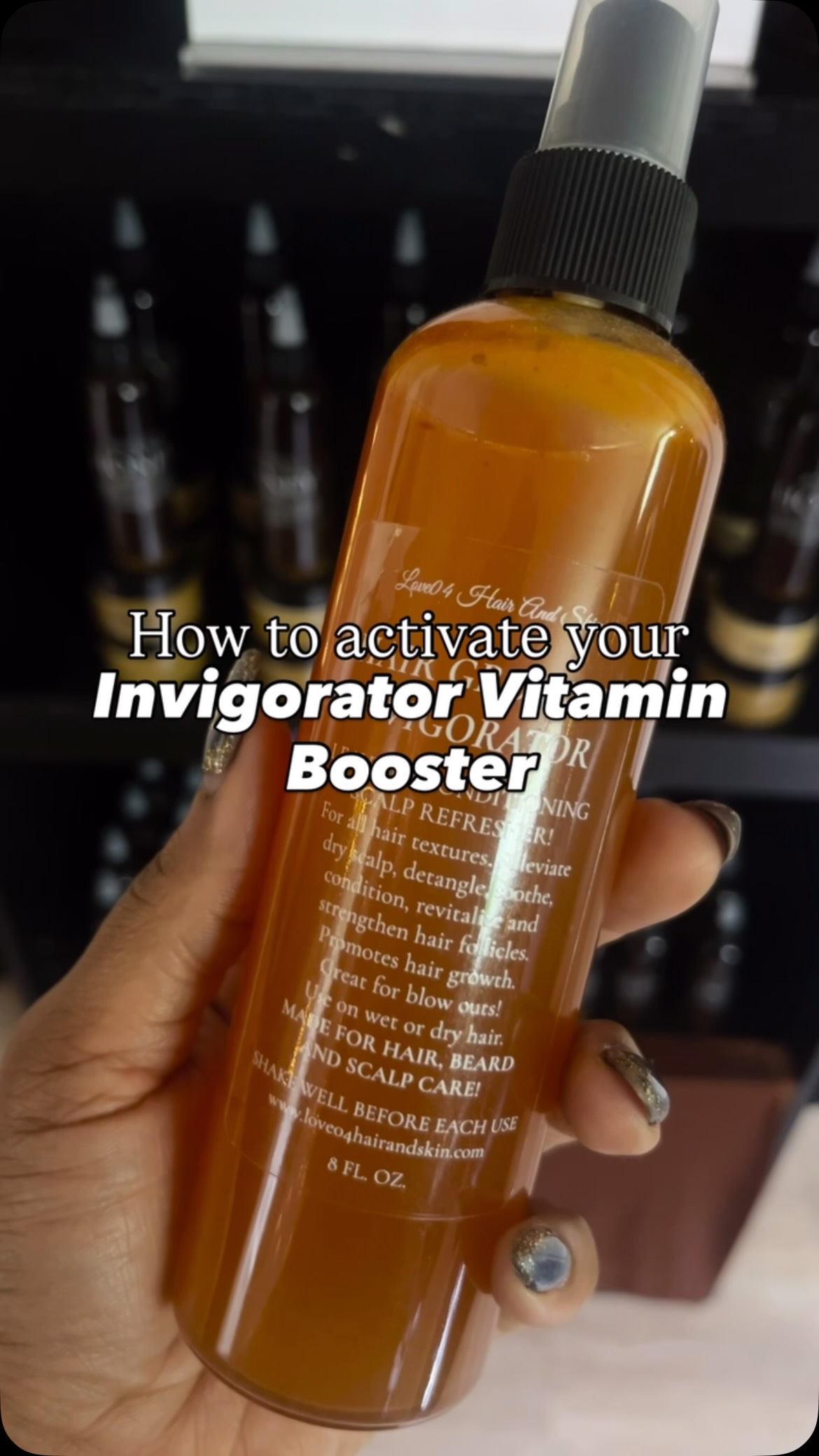 Moisturize your scalp today !