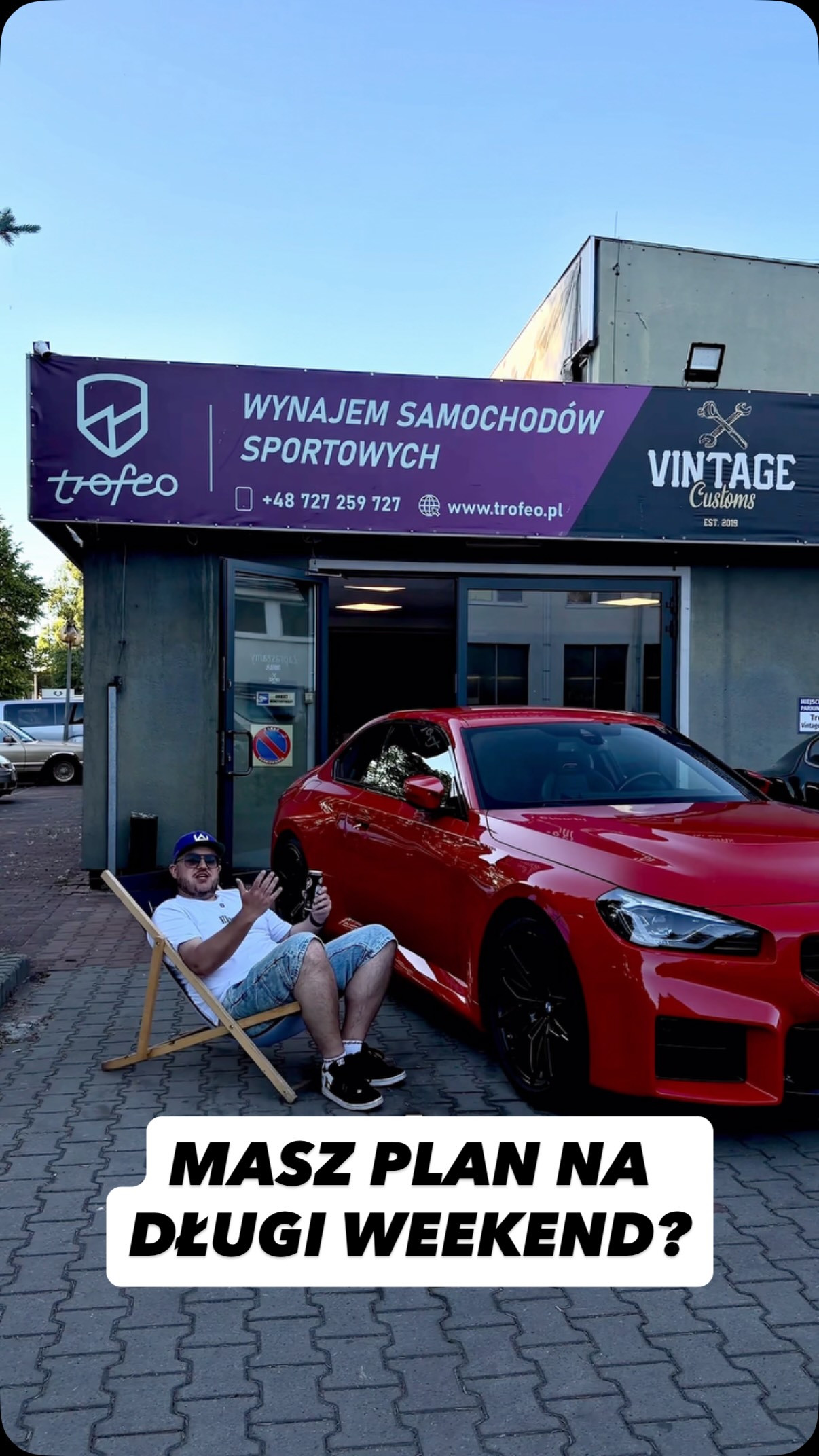 Co robisz w czerwcówkę? My będziemy w pracy, ale dla Ciebie! 😎 Do tego zrobiliśmy promocje 4 doby w cenie 3 👍
Wpadaj na naszą stronę i wybierz samochód dla siebie! 😃 Podczas składania zamówienia wpisz „4 w cenie 3”
#trofeo #wynajemsamochodów #wypozyczalniasamochodow #wynajem #długiweekend