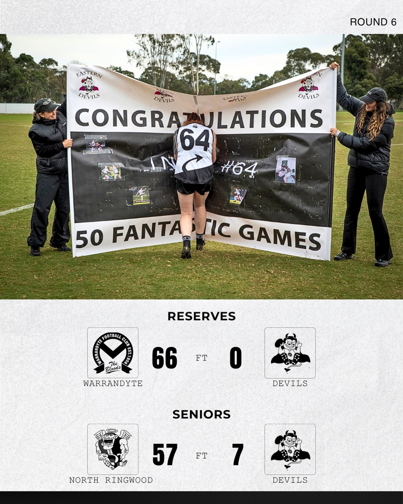 Undermanned and under siege, but not once did we give in. The scoreboard doesn’t reflect the heart and grit that our girls showed across both games. Proud of this group ❤️🔥