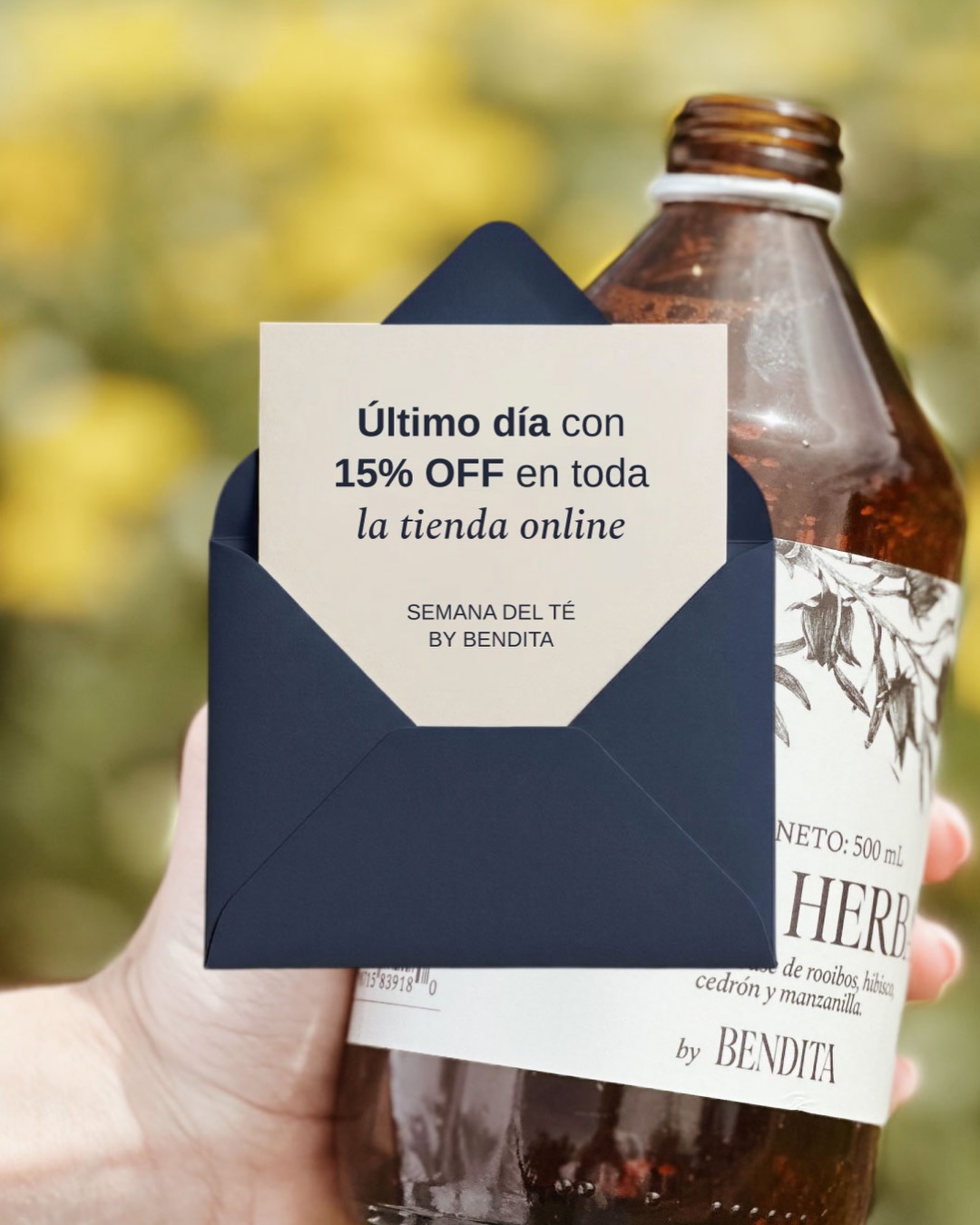 ¡Último día! Para elegir tus favoritos de la tienda online con 15% OFF. Aprovechá ahora & stockeate 🫶🏽