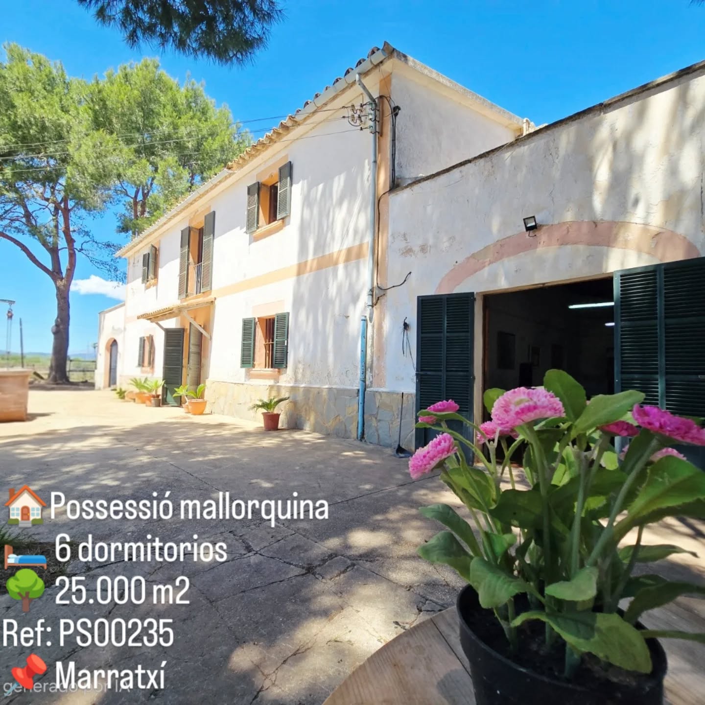 Exclusiva possessió mallorquina de 1872 — más de 25.000 m² de pura esencia mallorquina. Disfruta de la tranquilidad absoluta a pocos kilómetros de Palma.
Exclusive Mallorcan estate from 1872 — over 25,000 m² of pure Mallorcan essence. Enjoy absolute tranquility just a few kilometers from Palma.
Exklusive mallorquinische Possessió aus dem Jahr 1872 — über 25.000 m² pure mallorquinische Essenz. Genießen Sie absolute Ruhe nur wenige Kilometer von Palma entfernt.
#PrestigeSpain #possessions #realestatemallorca #luxuryrealestatemallorca #lifestylemallorca