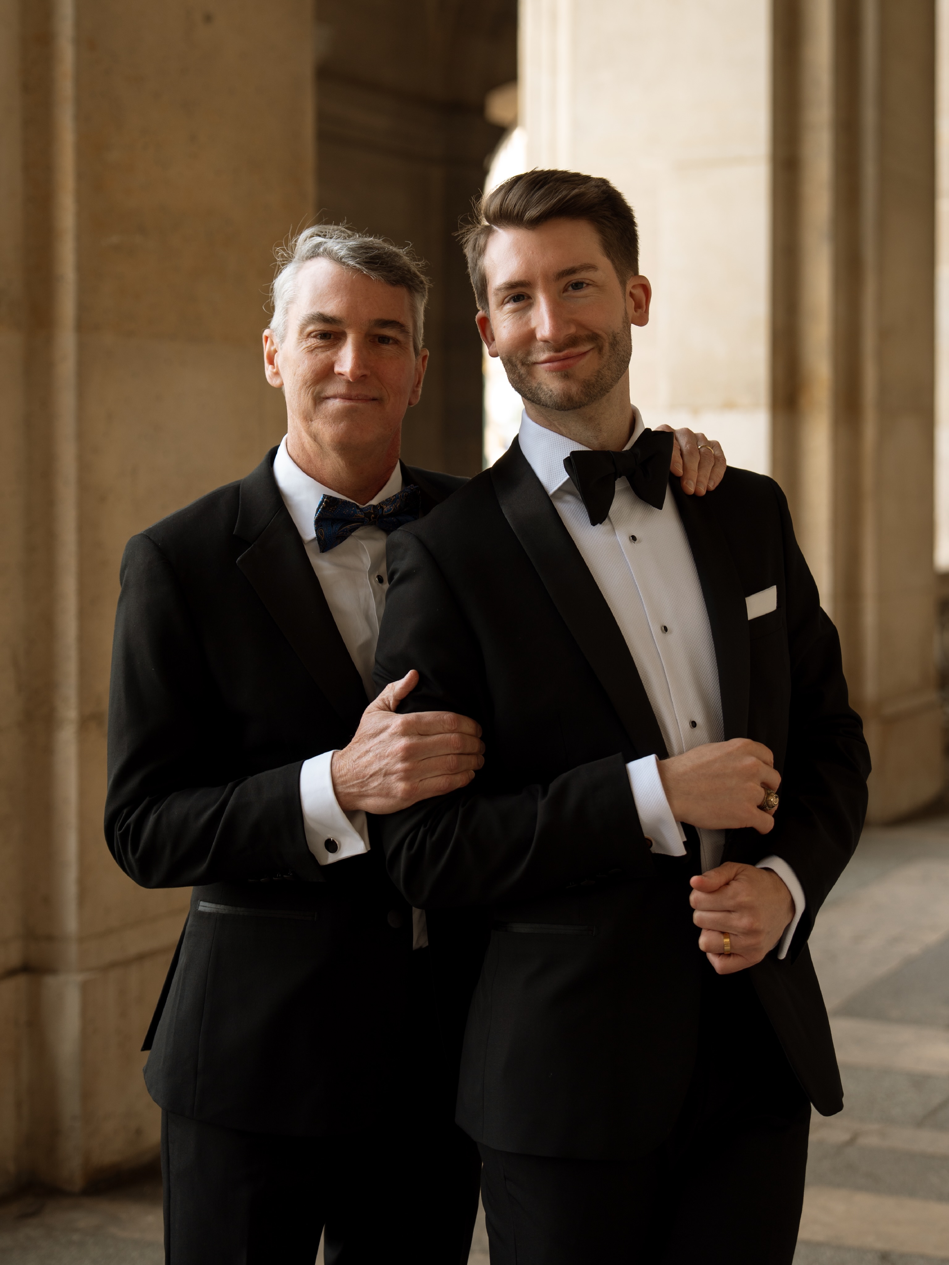 Chad and Ken and their Parisian elopement along side thier favorite people 🥐💌!! Wow yall, what a dream come true!
We kicked off the day with casual photos in the 6th before heading back to their place for coffee and getting dressed in their tuxes. After, we ran around to a few of Chad’s favorite photo spots before we met up with Chad and Ken’s crew of friends and family. 🥹 Once the “I Do”s were shared, we jetted south of the Seine to make it to lunch in the Eiffel Tower! Truly the most magical day!!
Thank you Ken and Chad for trusting me with this day! 🥹 between groomals, engagement photos, and the elopement — I’ve grown so much as a photographer through your love. I can’t believe this crazy journey has come to a end already, but can’t wait to be part of your continued love story 🫶🏼