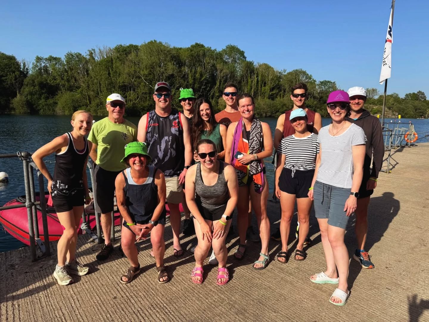 ...quite the 🐸's representation this afternoon at Vobster Quay! We also had a few in the session before!
#bankholidayweekend☀️ #sunbathing☀️