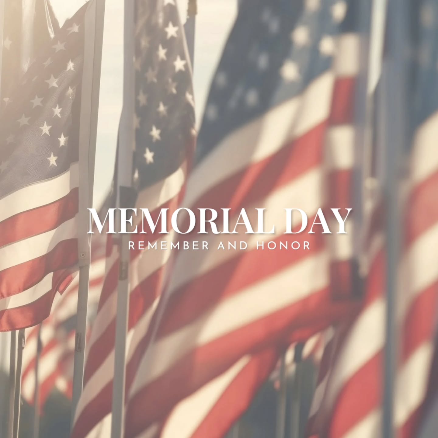 Brenham Abstract & Title will be closed today, Monday, May 25, in observance of Memorial Day. Regular business hours will resume tomorrow.
Today reminds us to appreciate the freedoms we enjoy and those who helped protect them. 🇺🇸