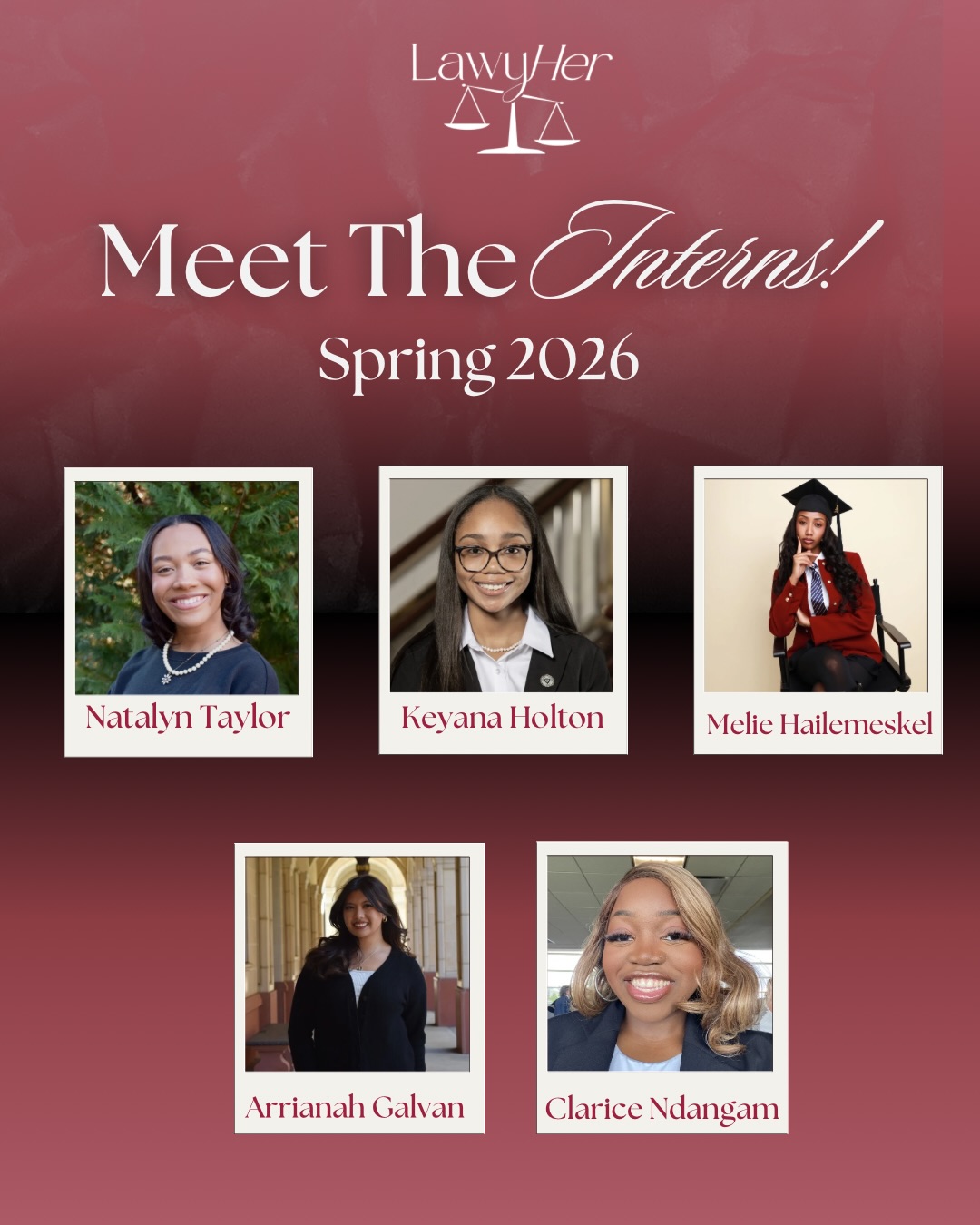 Meet the girlies BTS!
We are so proud of all the hard work of our brilliant interns and cannot wait to continue watching them grow into their future LawyHer careers 💕
#lawyher #lawyherinternship