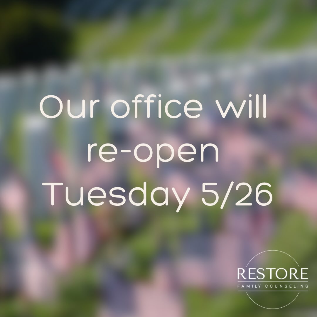 In observance of Memorial Day, our office will be closed today. We will resume normal business hours tomorrow, 5/26.