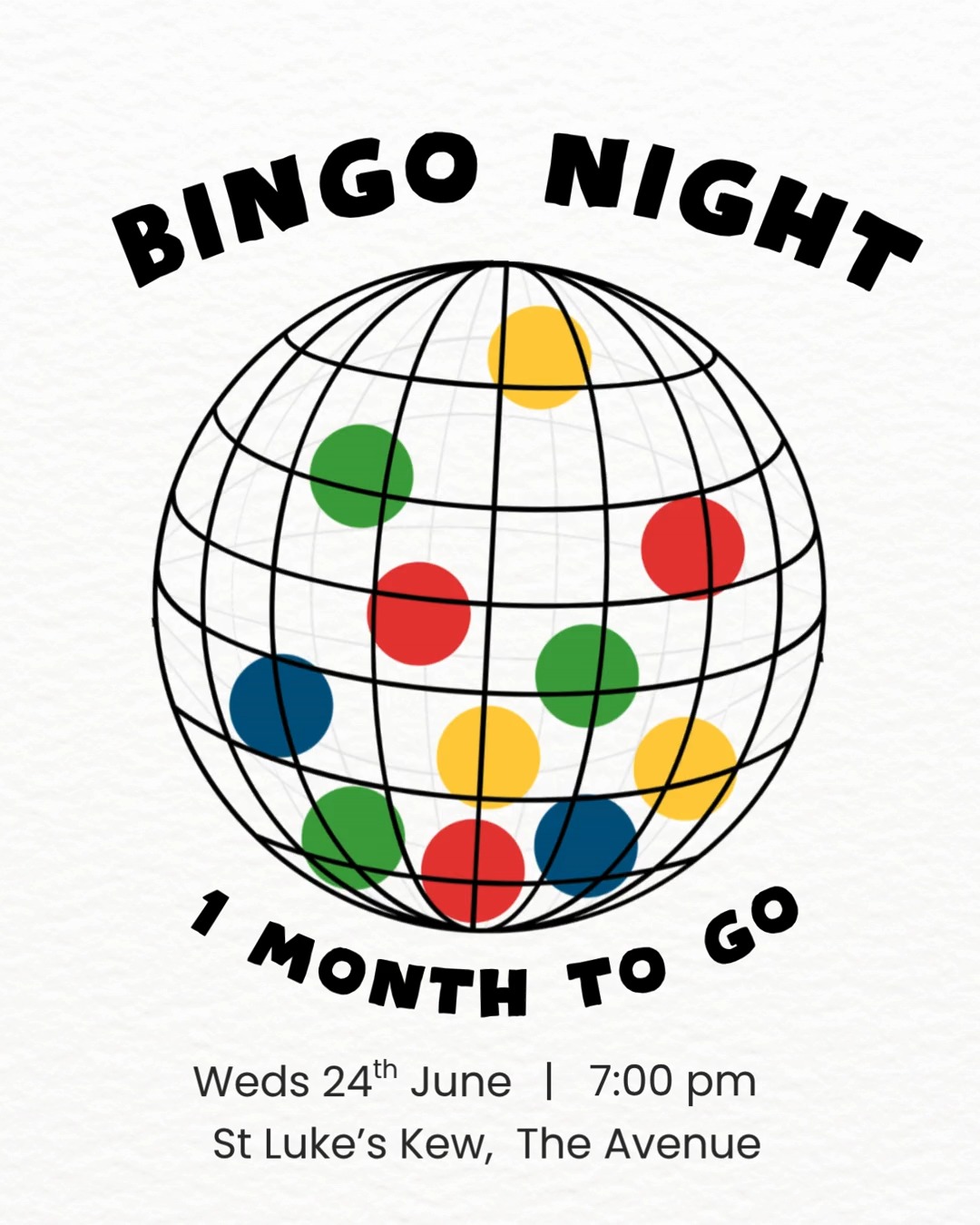 One month to go until our bingo night fundraiser!
If you love a night of fun, drinks and pizza AND you love seeing Kew Village light up each christmas, then grab your friends and book via the link in our bio now!