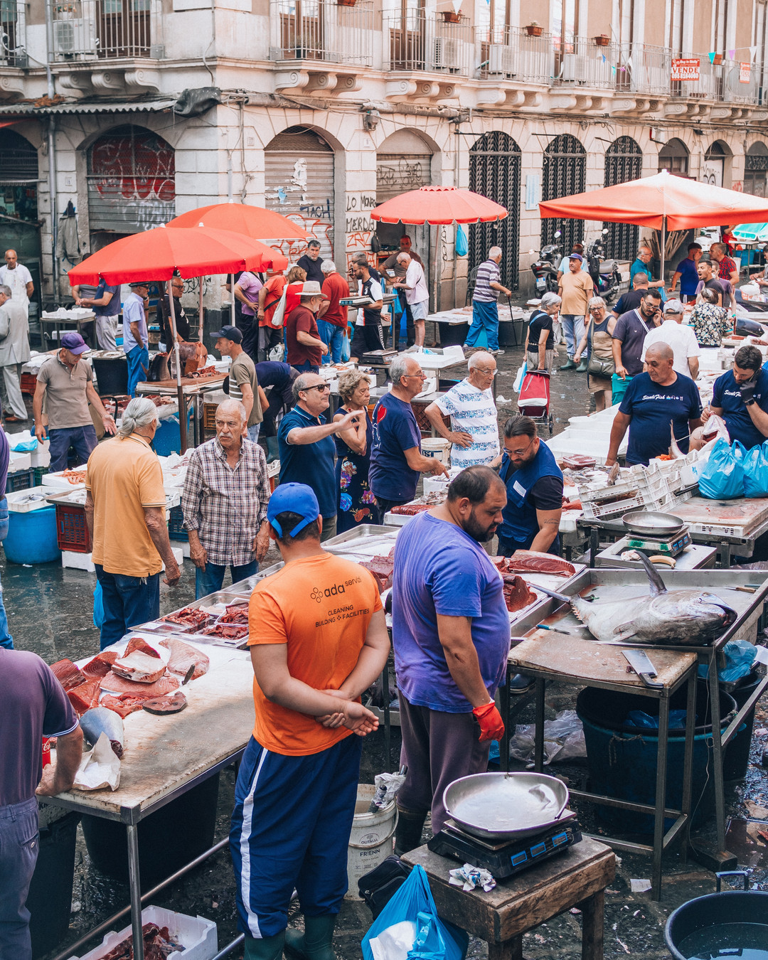 Nothing beats the vibrant energy of a Sicilian fish market. Walking through a traditional pescheria feels like stepping into the heart of the Mediterranean. You can find so many unique types of fish that were in the ocean just hours before. The rustic atmosphere and the friendly local vendors make it an unforgettable part of any trip. Have you ever visited a local market in Italy? https://wix.to/RvCcfan #SicilianCuisine #FishMarket #LocalExperience #TravelItaly