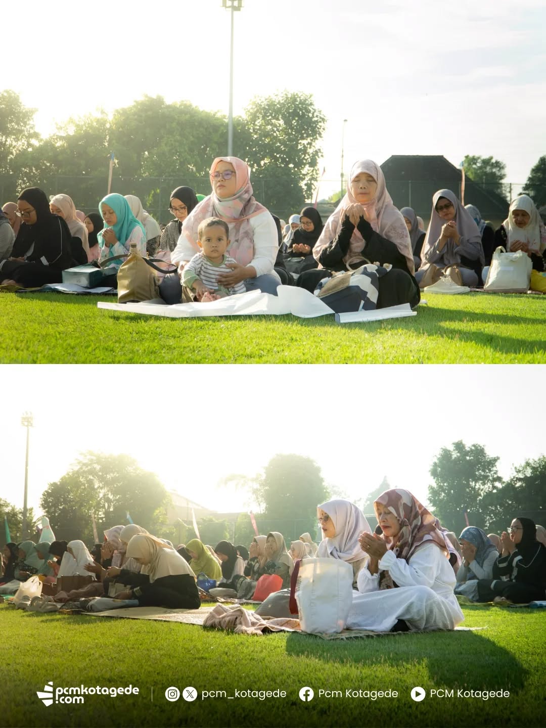 Alhamdulillah, Salat Iduladha 1447 H PCM Kotagede telah terlaksana dengan lancar dan penuh keberkahan.
Terima kasih kepada seluruh jamaah yang telah hadir dan bersama-sama menghidupkan syiar Islam di Kotagede. Semoga semangat keikhlasan dan kepedulian yang diajarkan saat Iduladha terus tumbuh dalam kehidupan kita sehari-hari.
Diselenggarakan PCM Kotagede
Lokasi lapangan karang kotagede
27 Mei 2026
#kotagede #muhammadiyah #pcmkotagede #iduladha