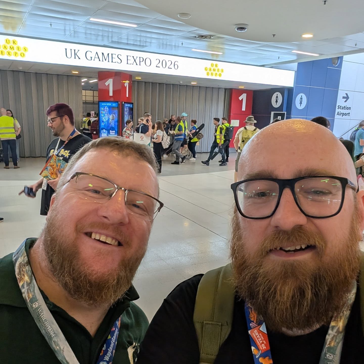 @ukgamesexpo preview night, here we come!
If you spot us, come say hi!
#ukgamesexpo #boardgames #events #tabletopgaming
